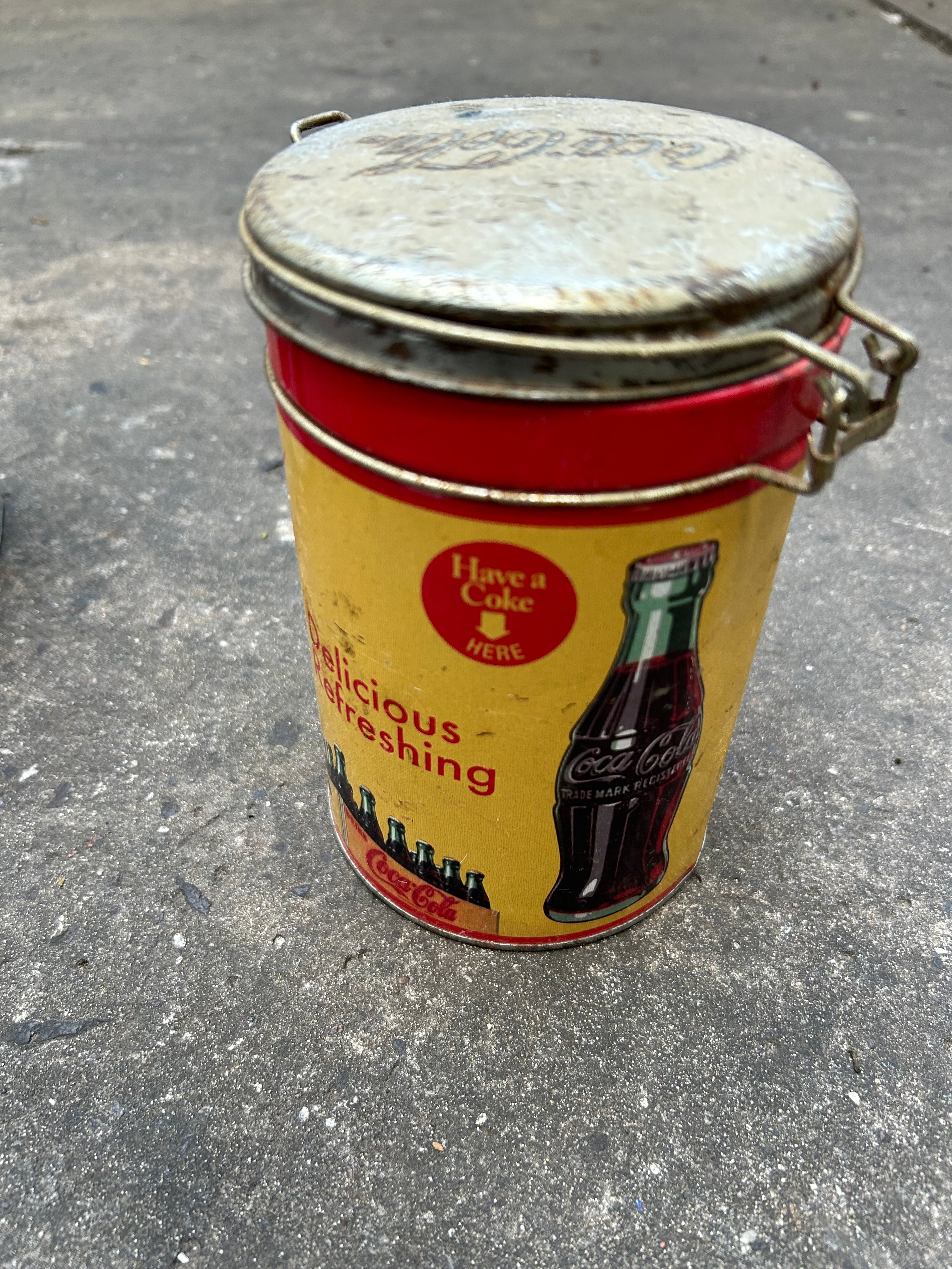 Latas de Coca-Cola Vintage Originales