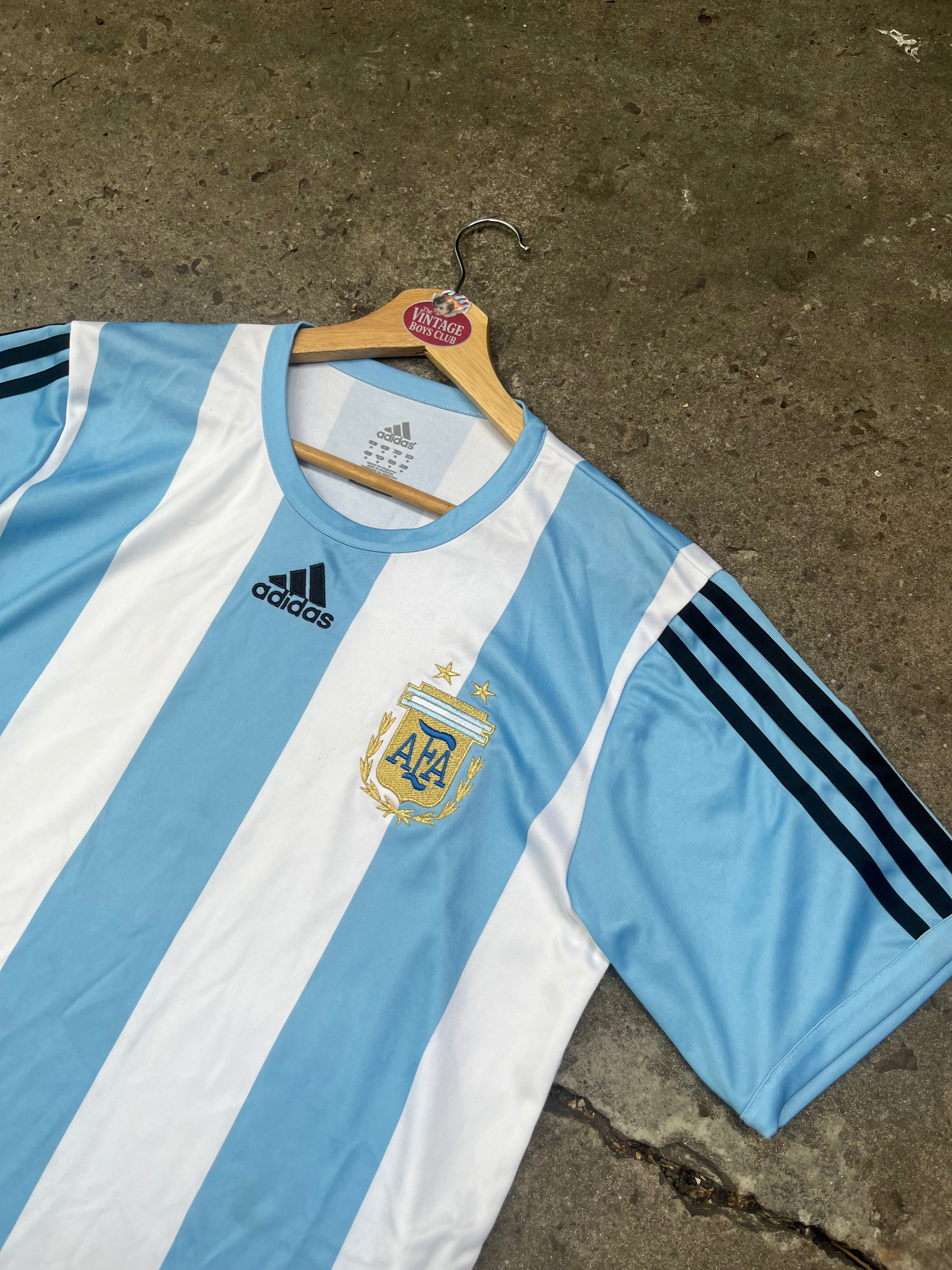 Camiseta Argentina 2008 Titular Prototipo
