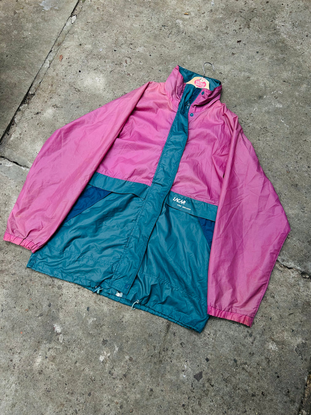 Campera Lacar Vintage impermeable Original