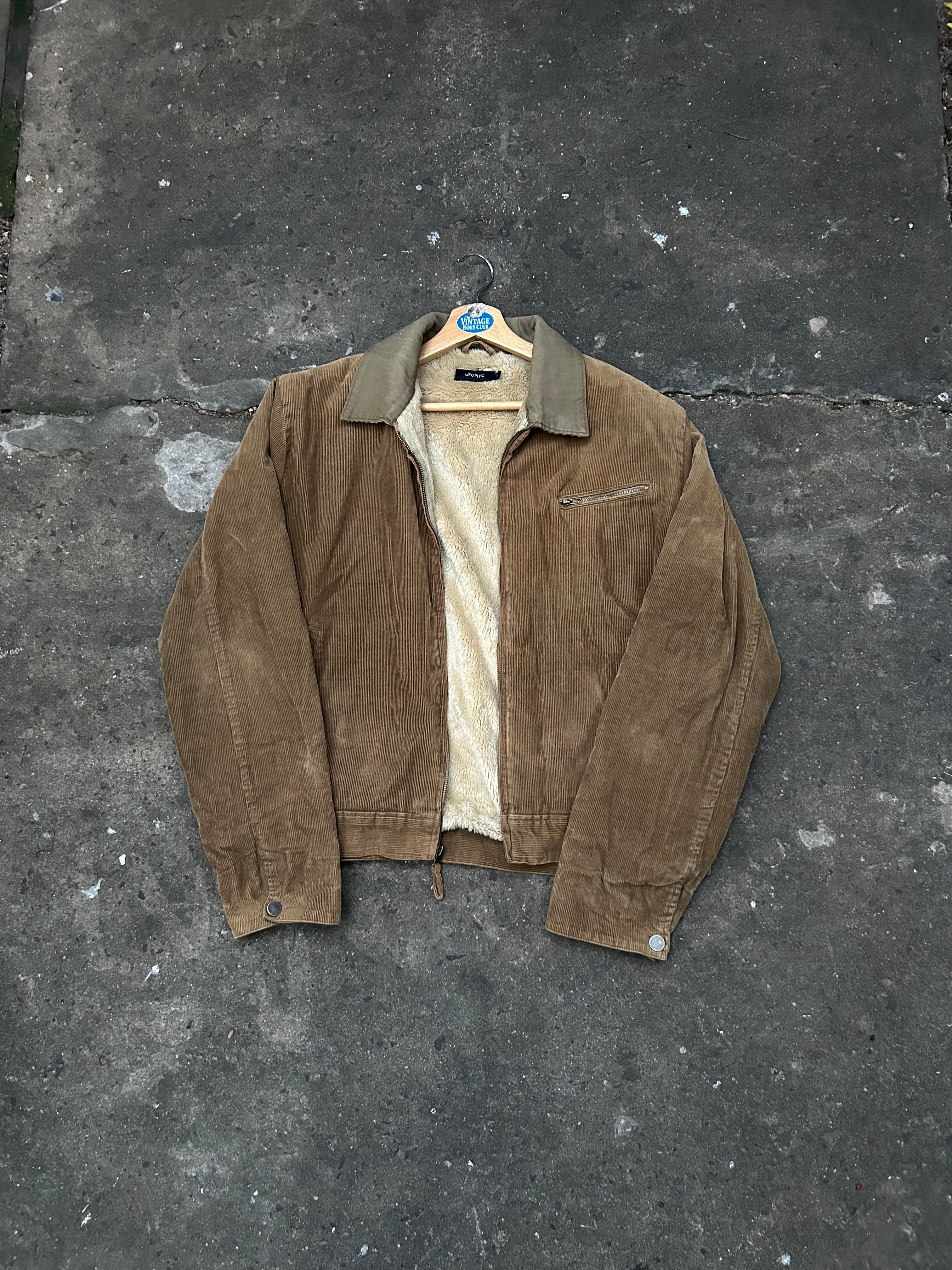 Campera Jean Con Corderito Vintage