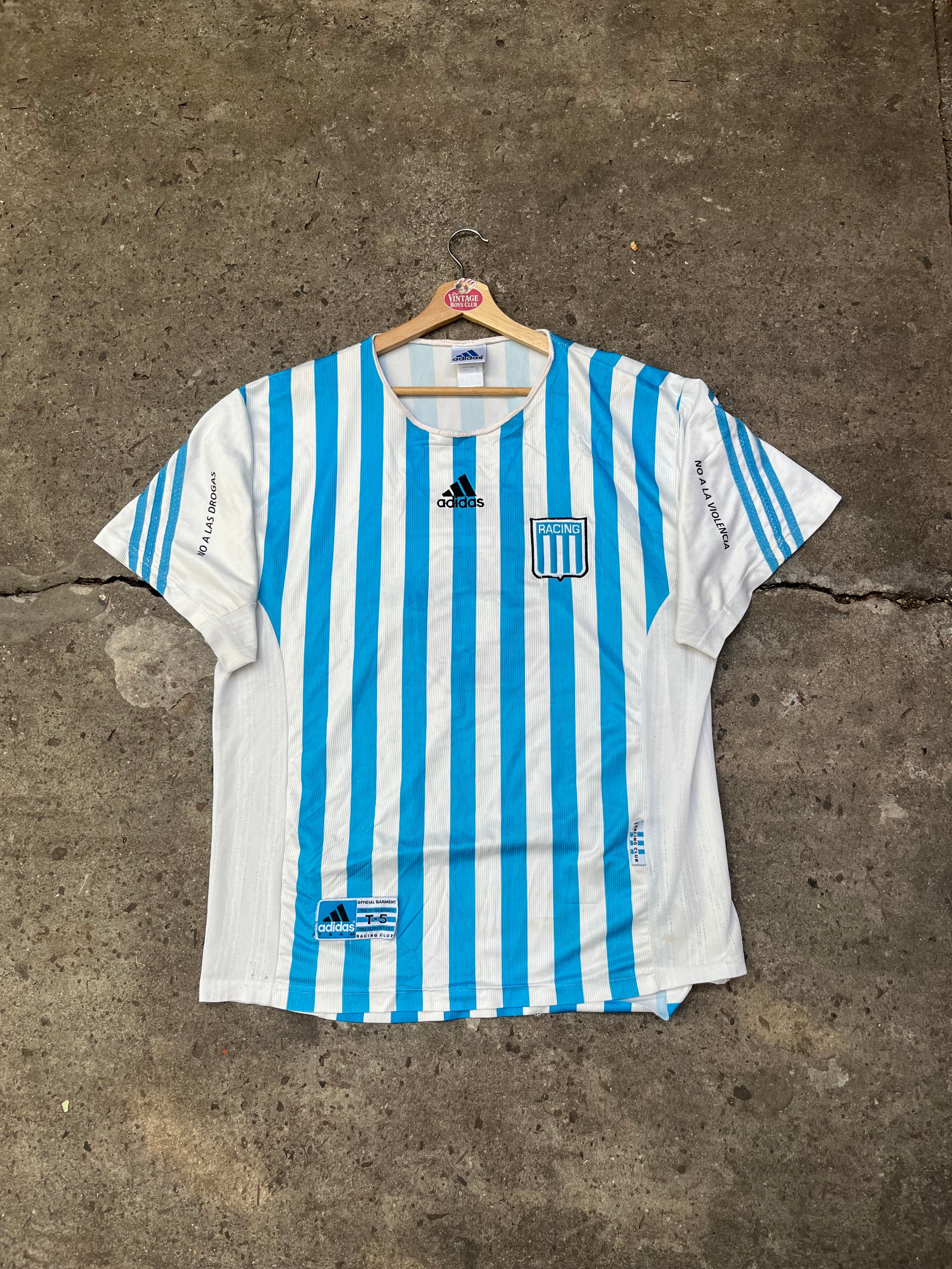 Camiseta Racing 1999 Adidas De Juego