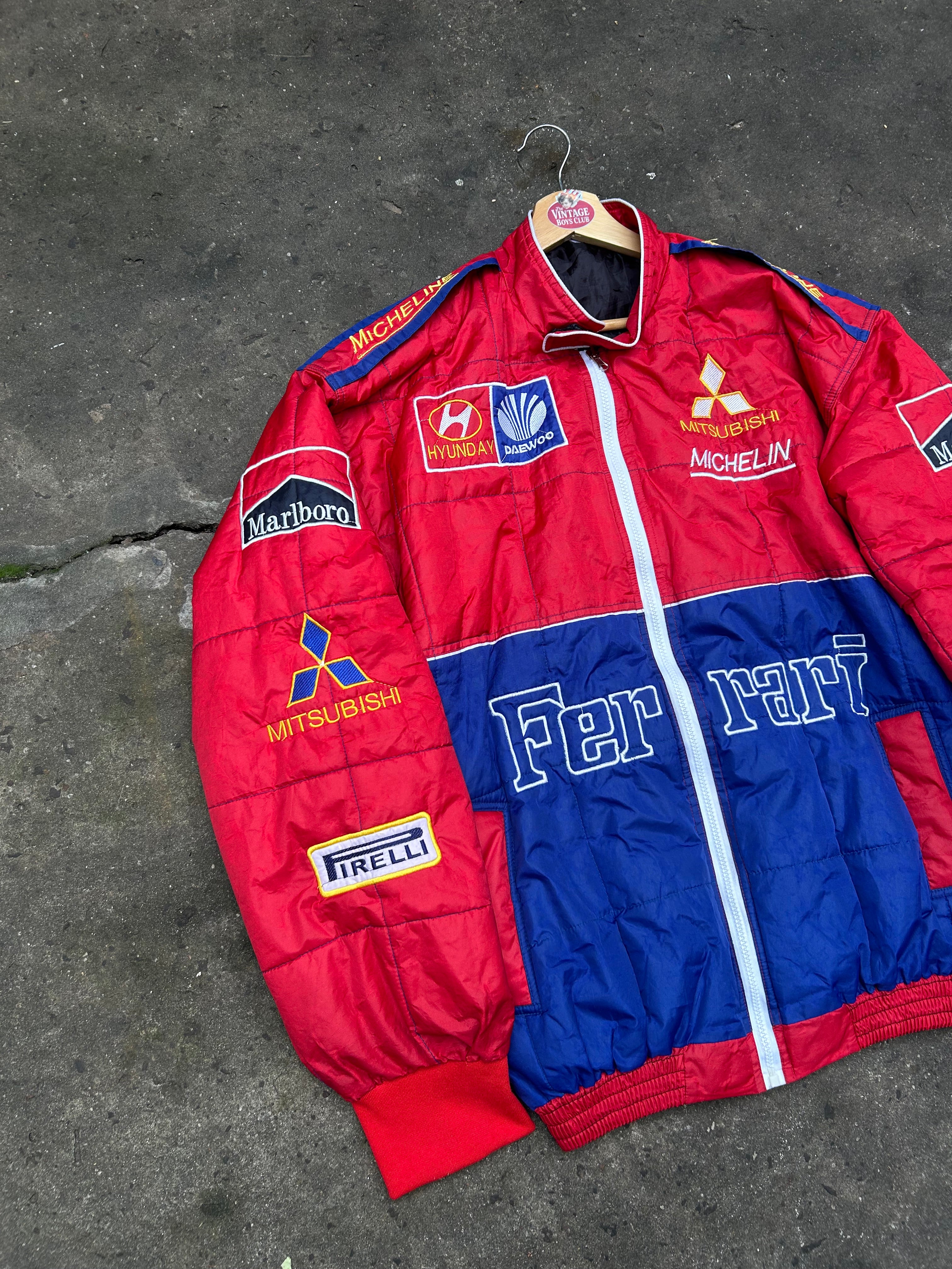Campera Ferrari de Carrera Vintage 90s