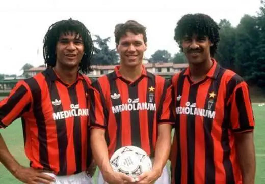 Camiseta Milan 1991 Manga Larga Original