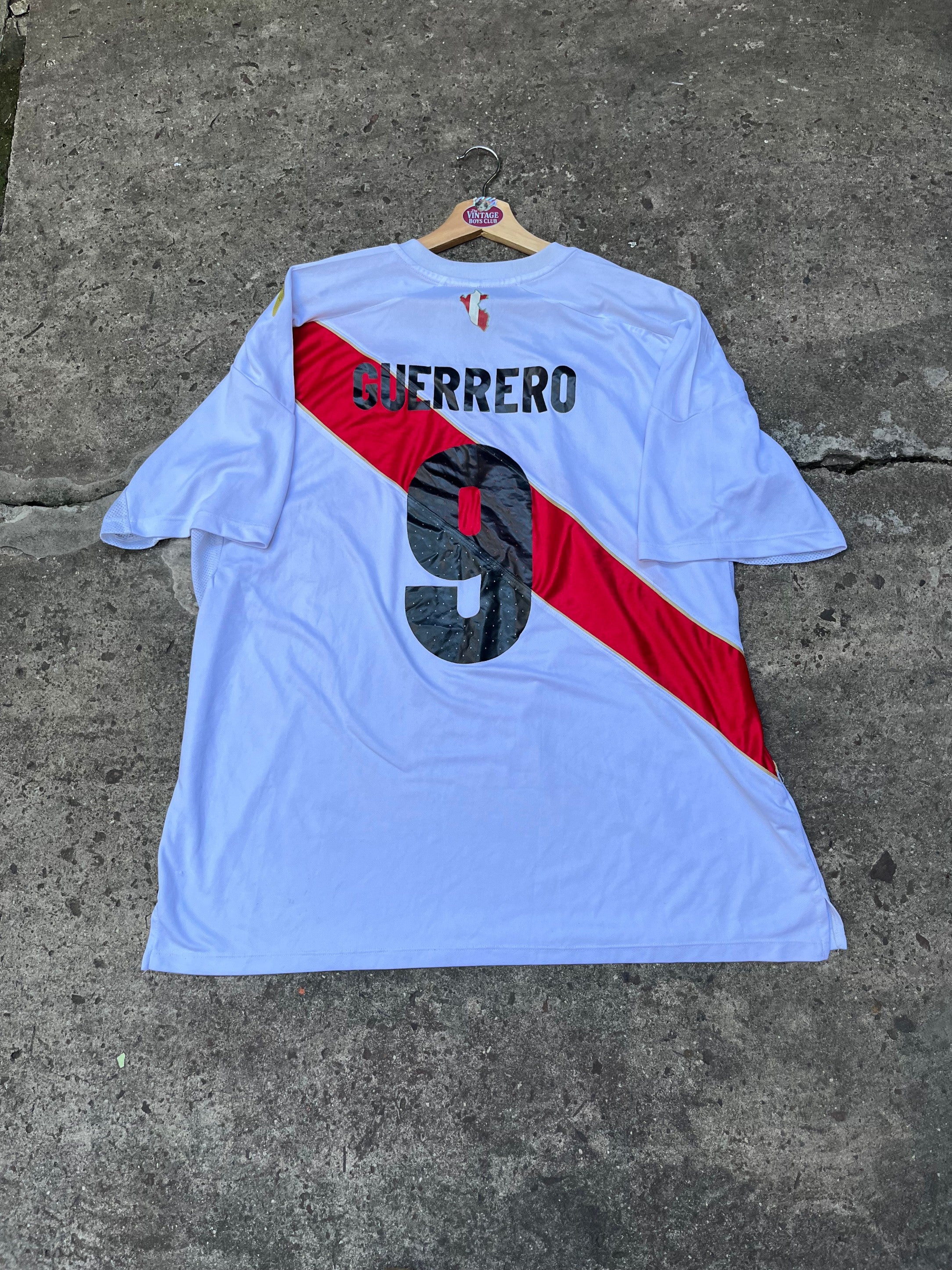 Camiseta Peru de Paolo Guerrero Original
