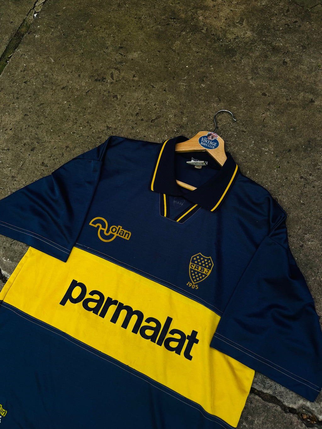 Camiseta Boca Olan Parmalat Original