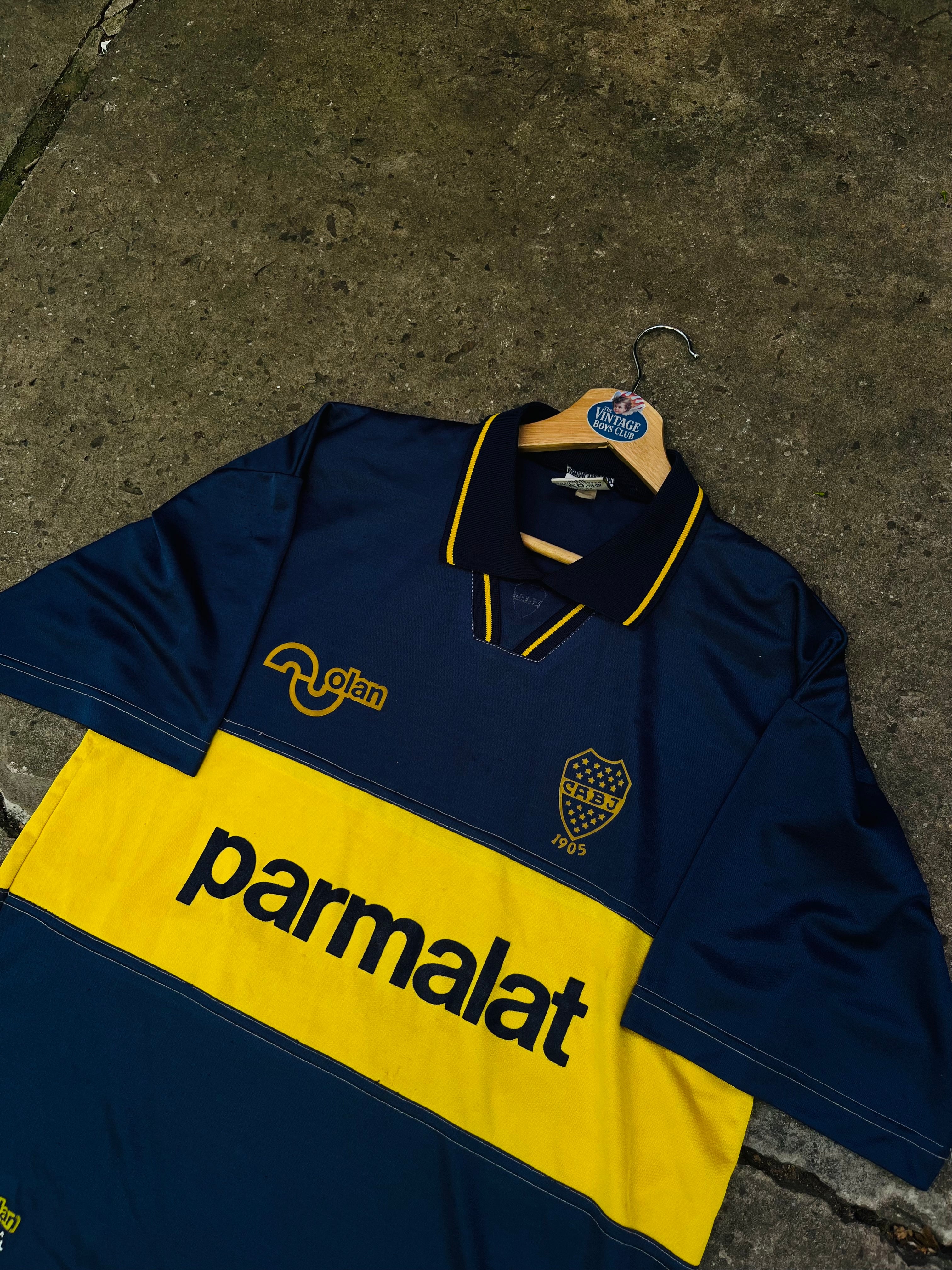 Camiseta Boca Olan Parmalat Original