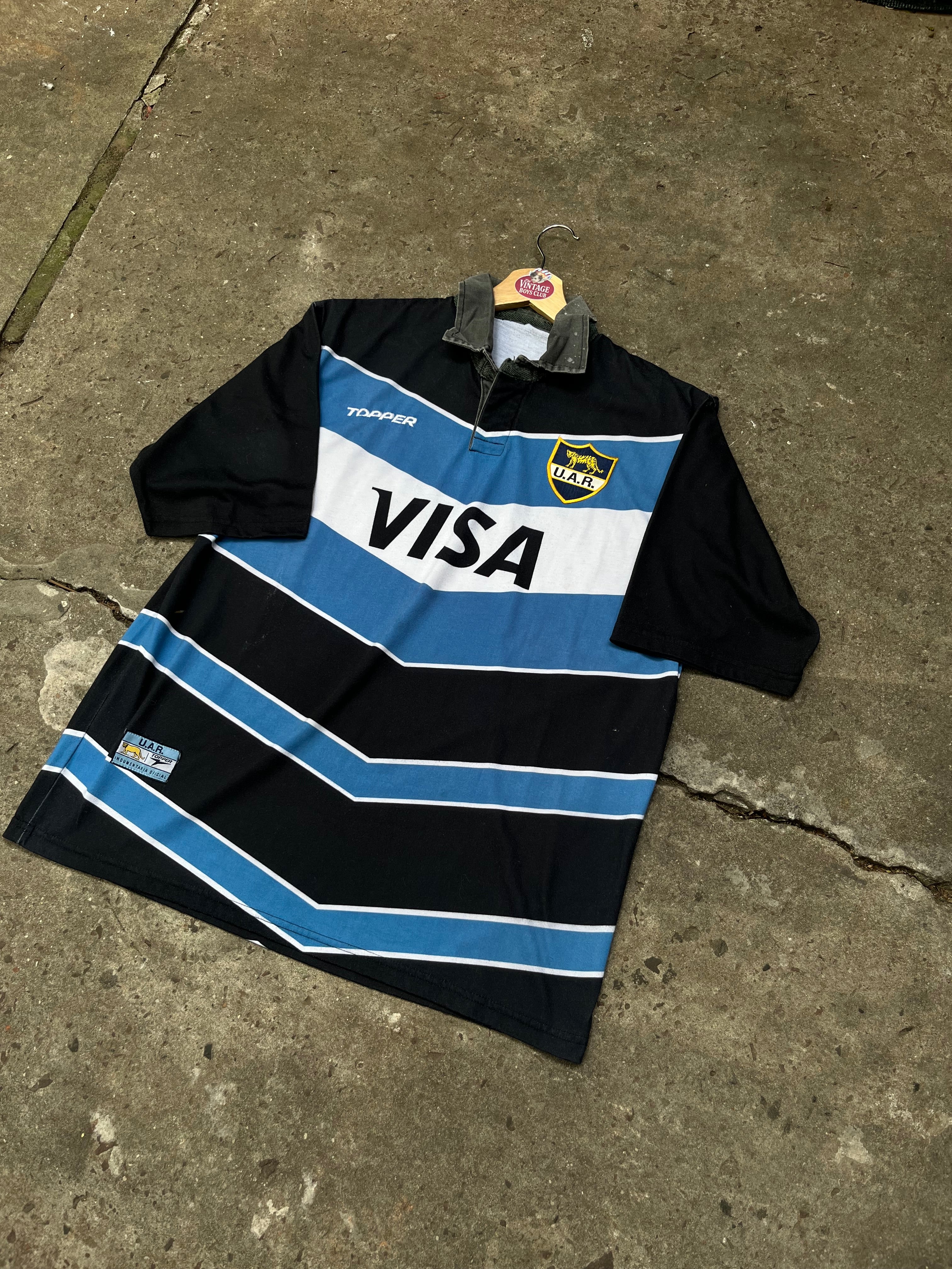 Camiseta Los Pumas 2001 Suplente Topper Original