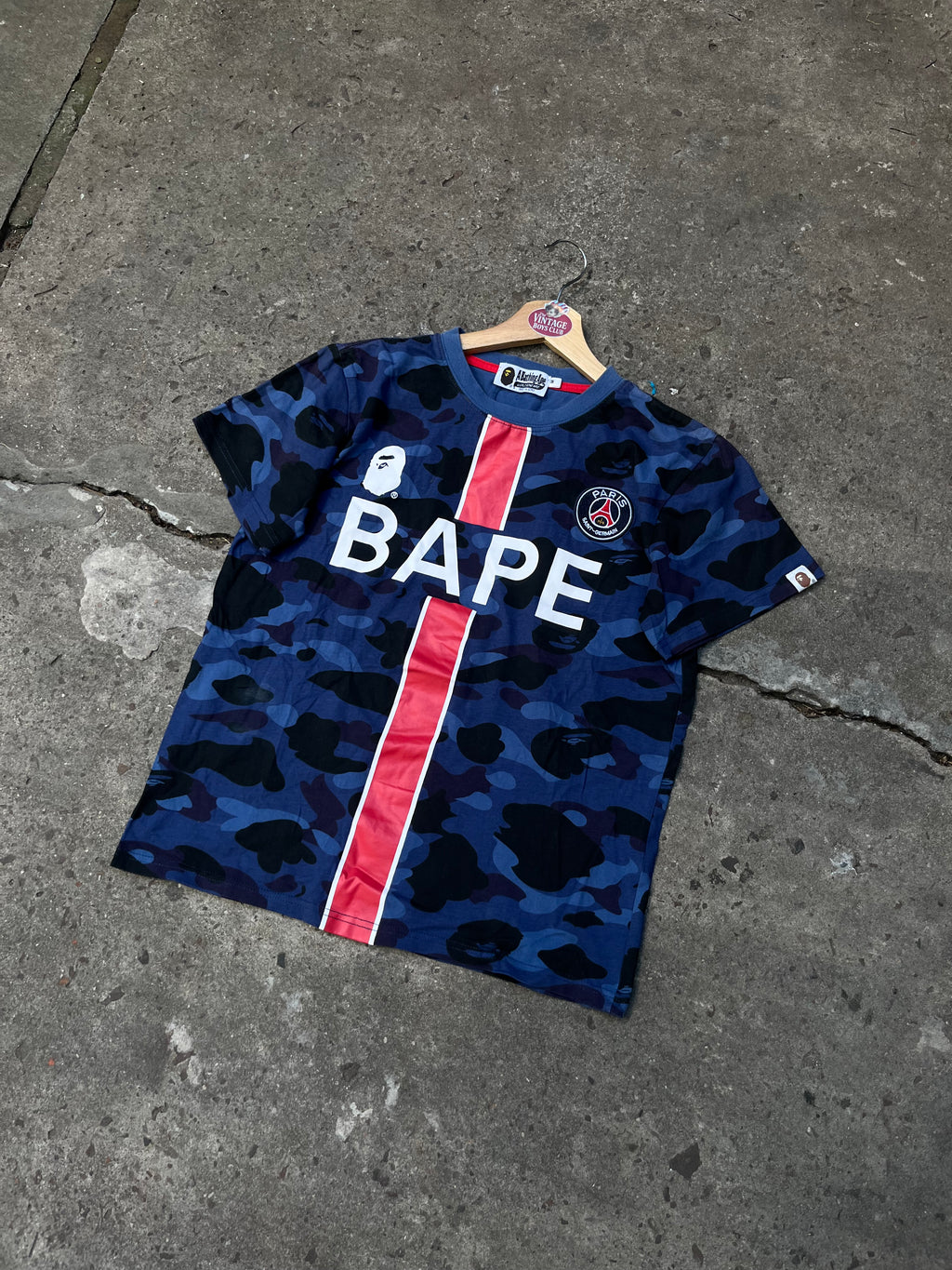 Remera Bape x PSG Original