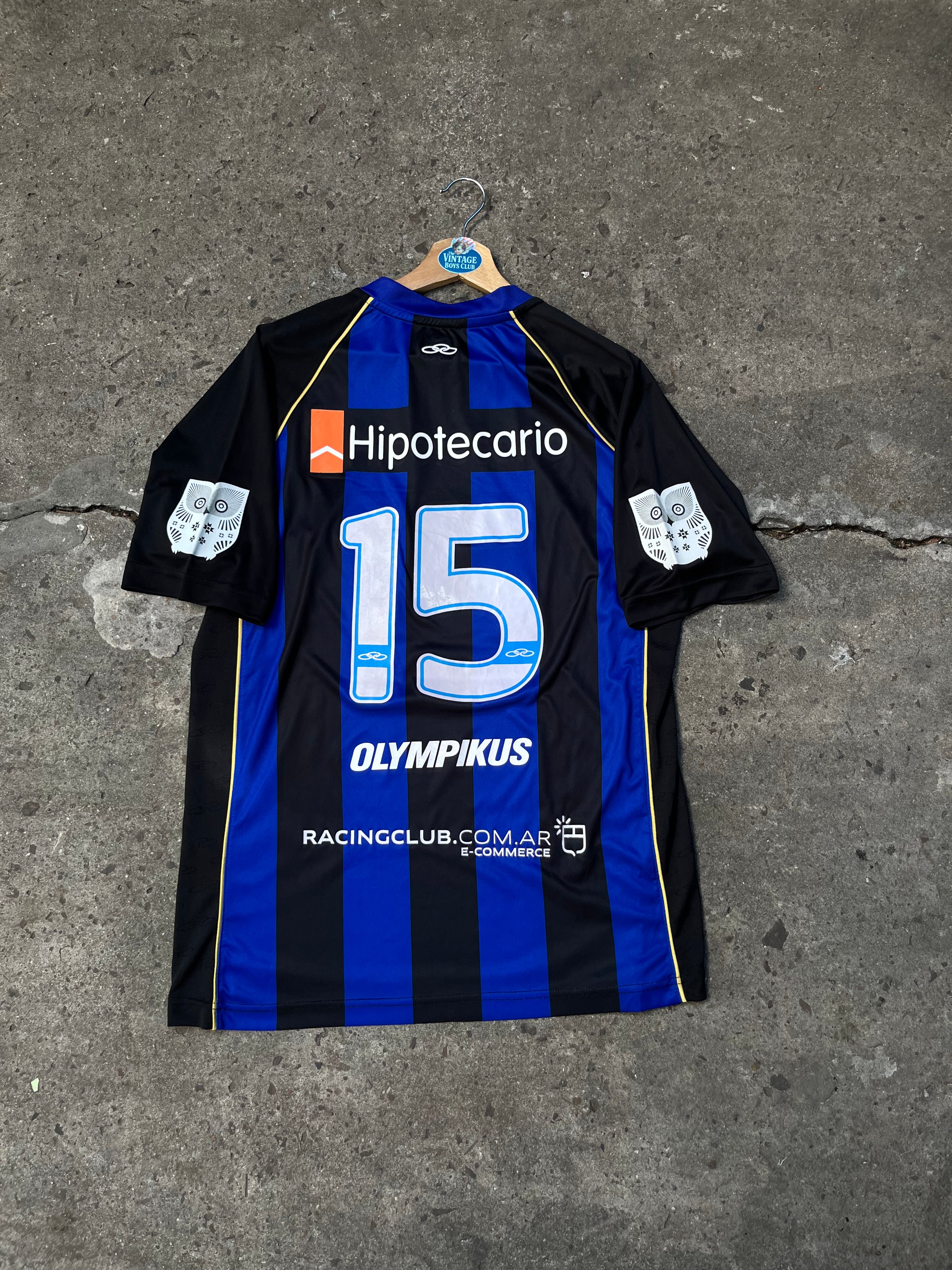 Camiseta Racing 2012 Olympikus de Zuculini de Utileria