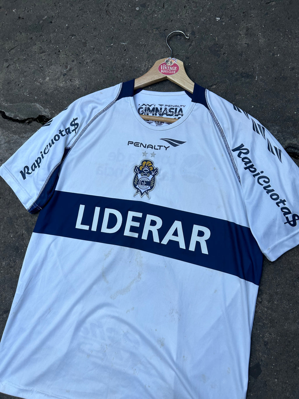 Camiseta Gimnasia Penalty 2012 de Juego