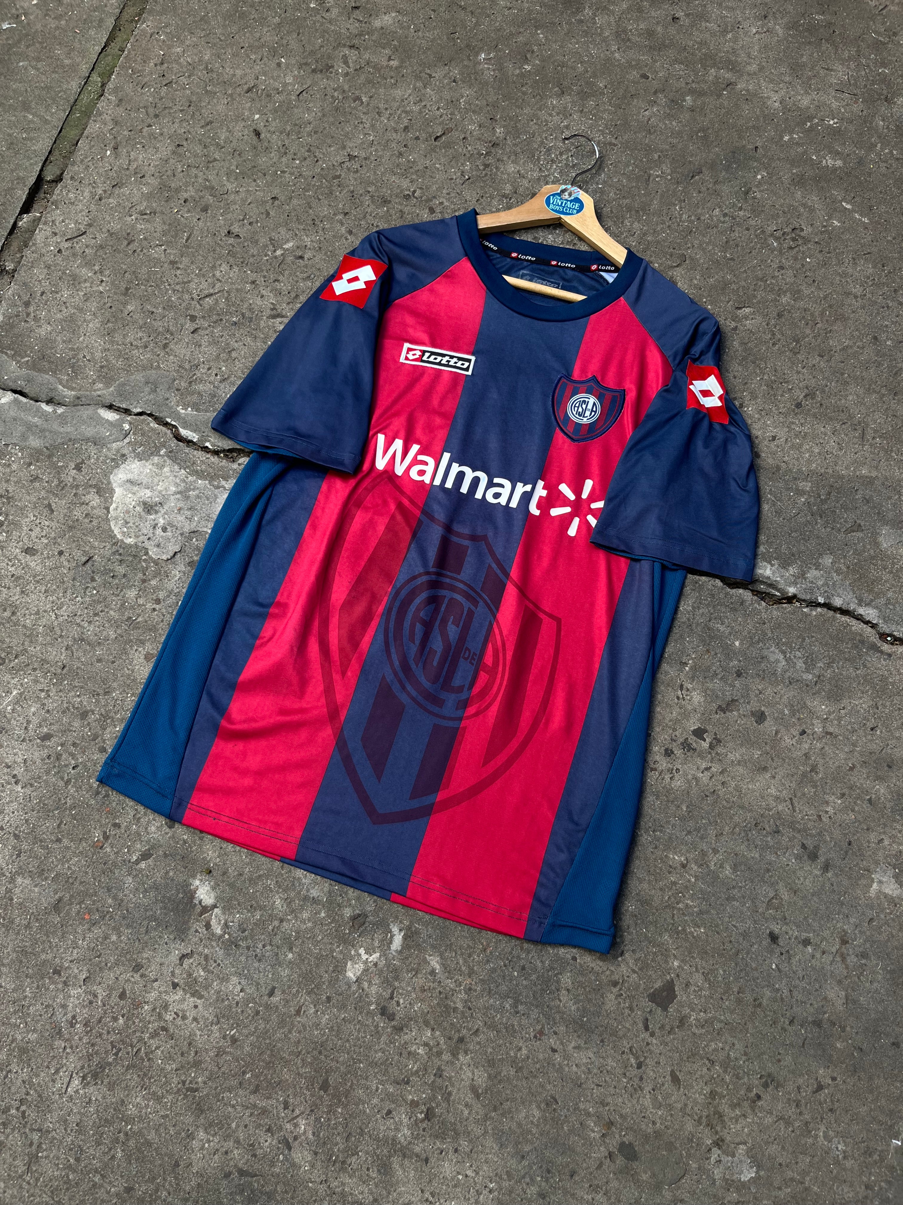 Camiseta San Lorenzo 2009 de Juego del Pupu Gómez