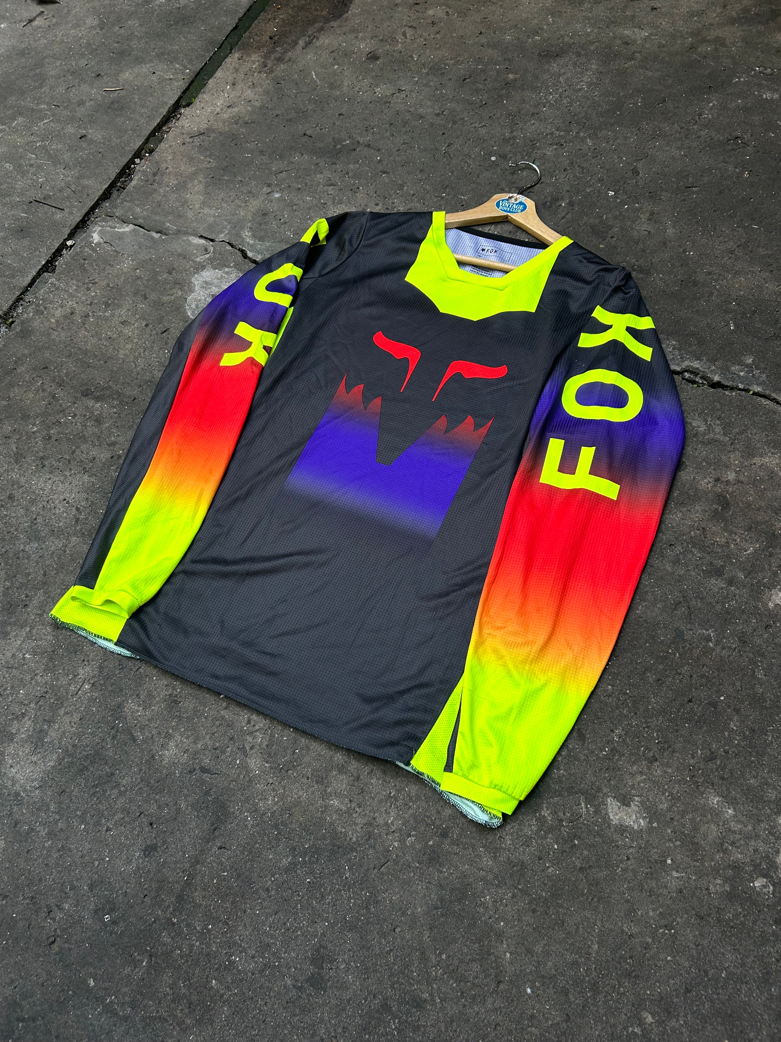 Remera Fox Moto Cross Manga Larga Original
