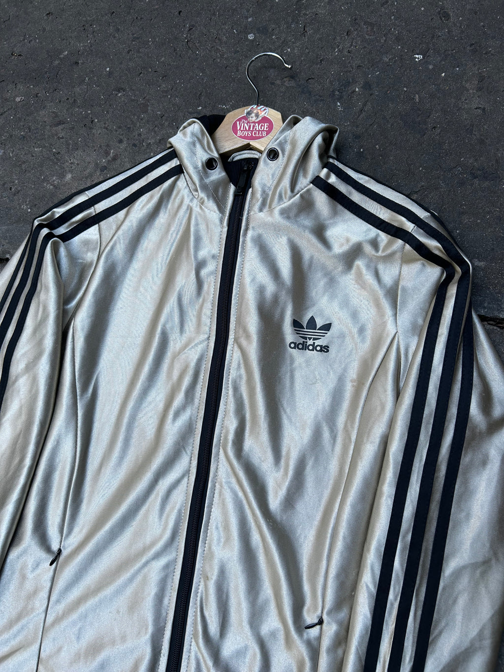 Campera Adidas Dorada Trifoglio Original