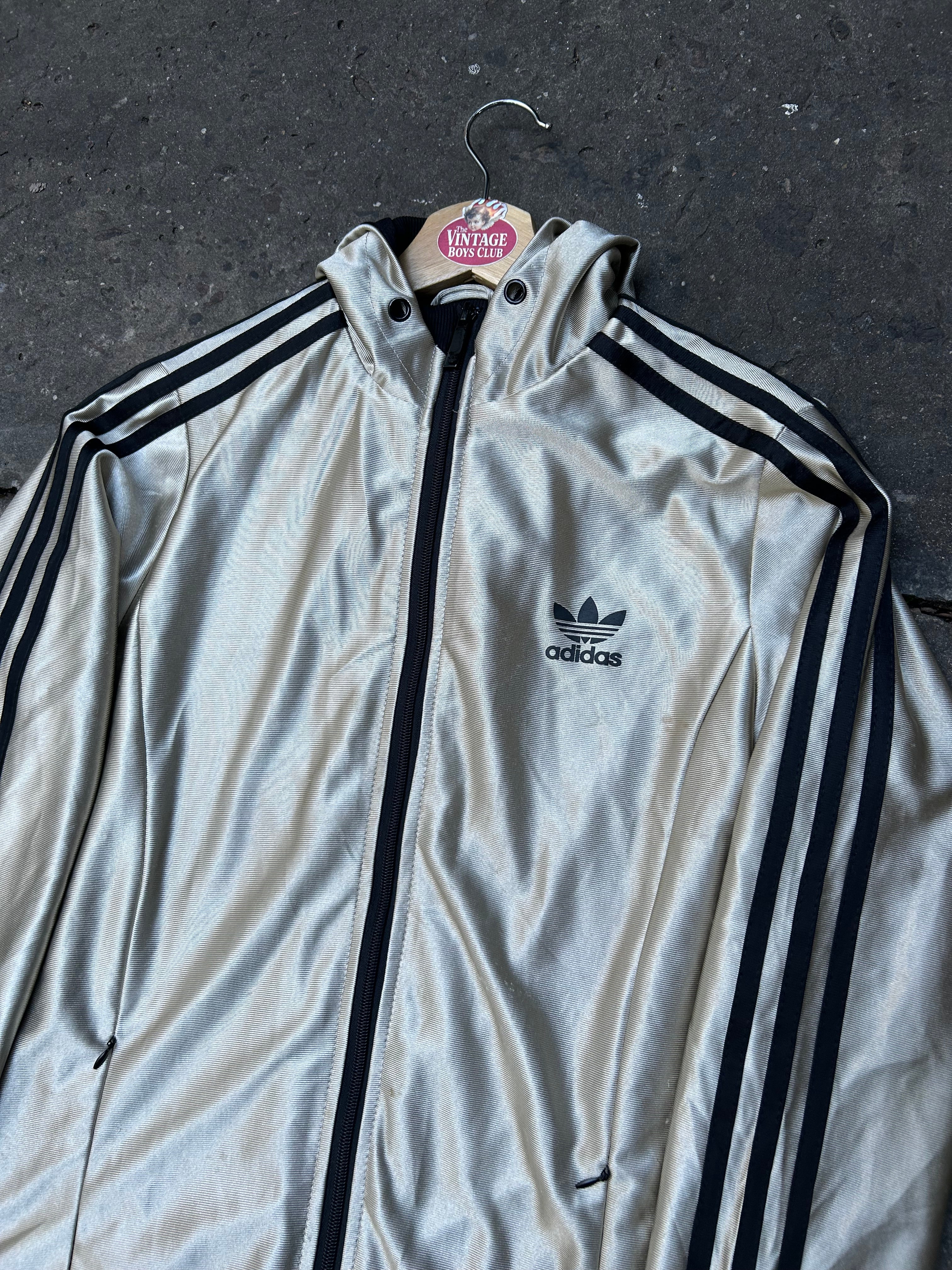 Campera Adidas Dorada Trifoglio Original