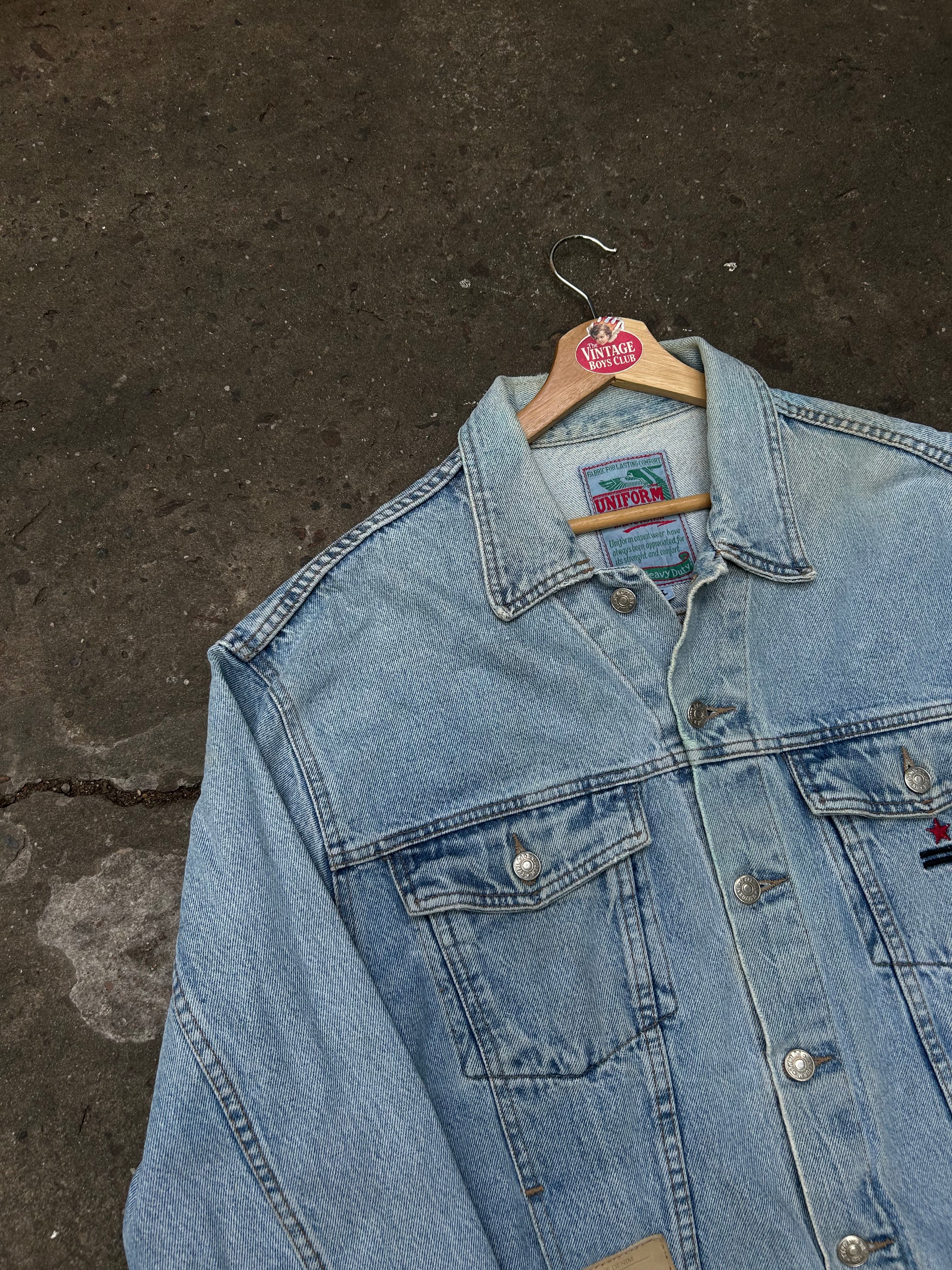 Campera Jean Uniform Vintage Original
