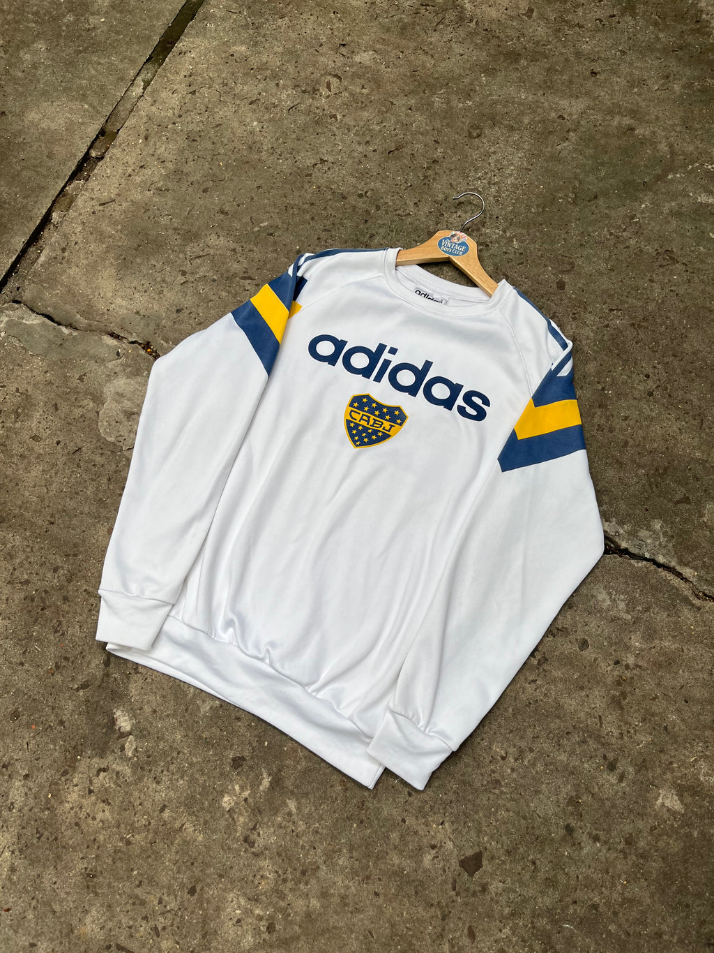 Buzo Boca Adidad 90s Original