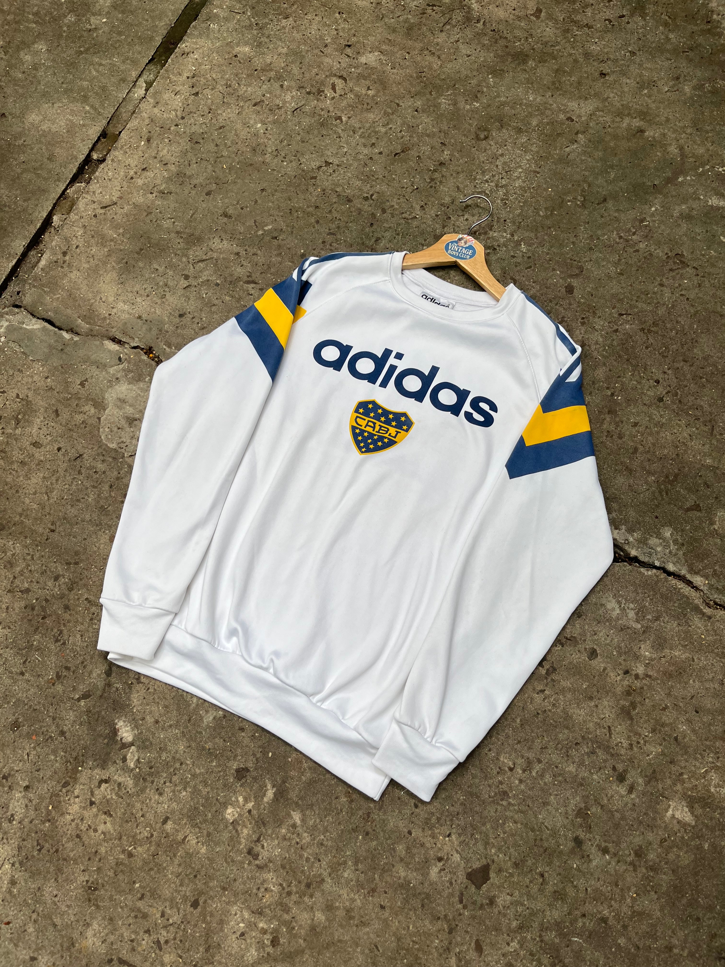 Buzo Boca Adidad 90s Original