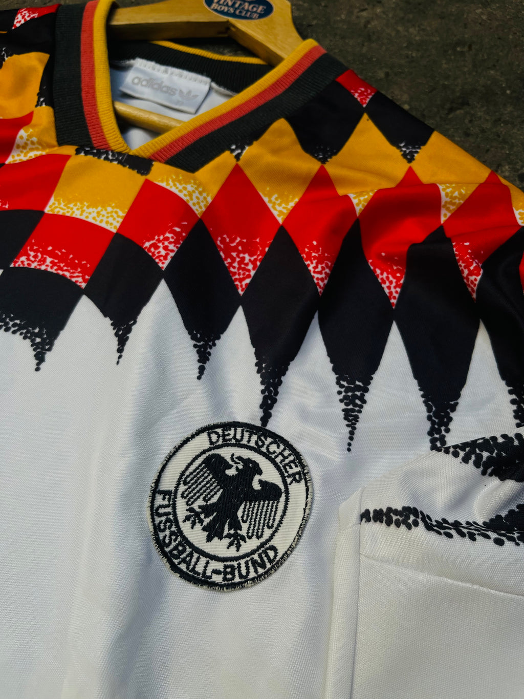 Camiseta Alemania 1994 Manga Larga Original