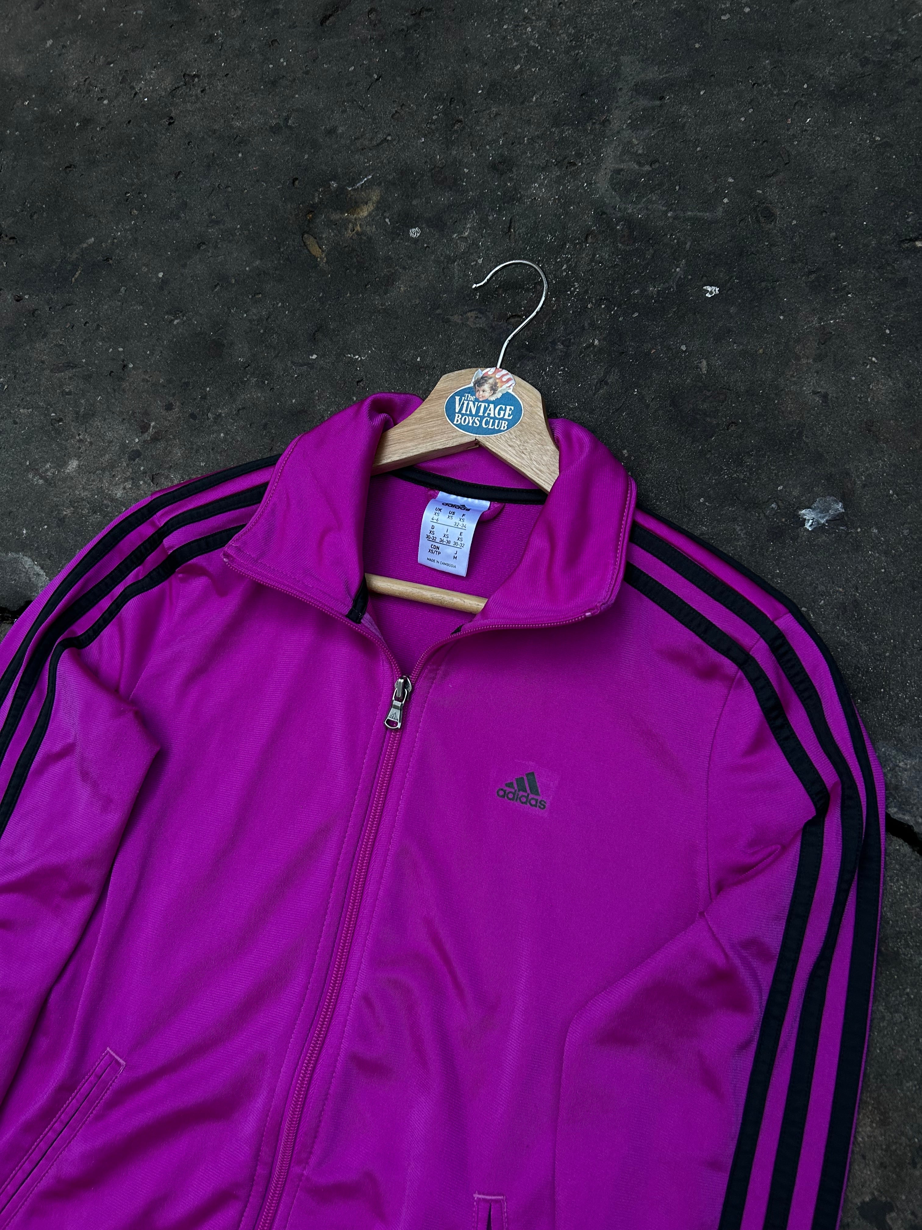 Campera Adidas Retro Violeta Original