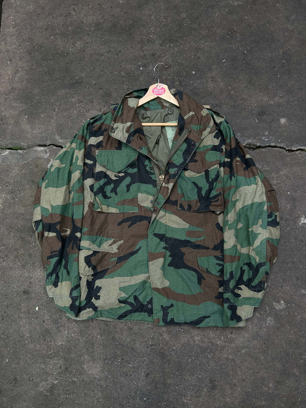 Campera M-65 del Ejercicio Militar USA 1982 Original