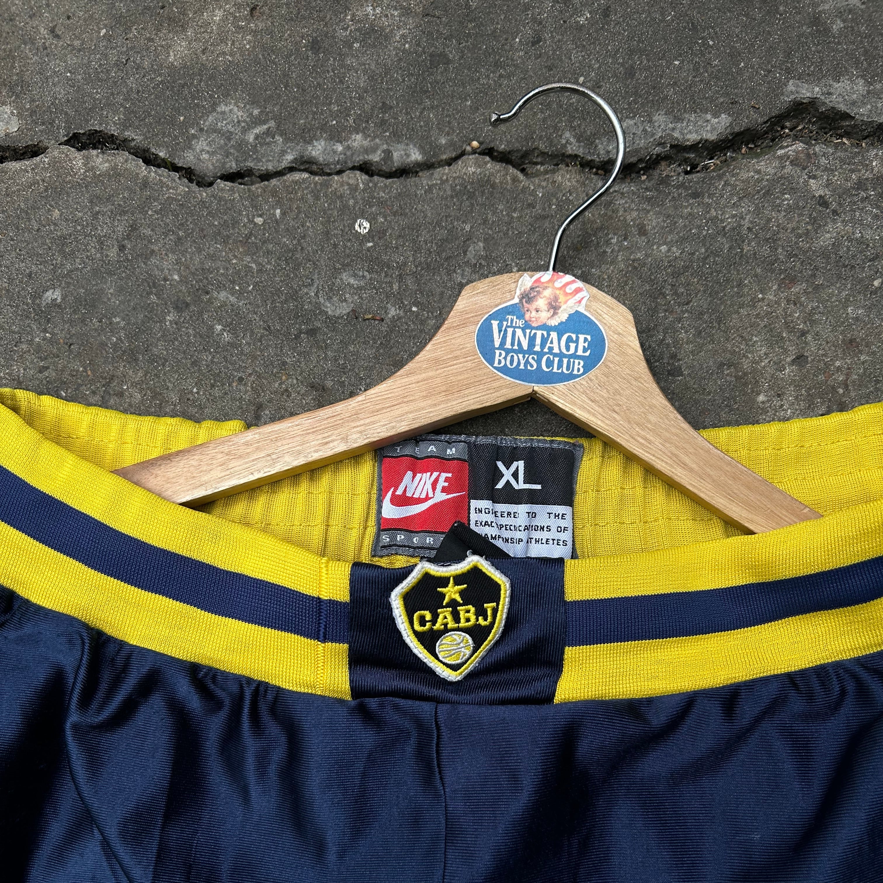 Short Boca Nike 1998 Básquet Original