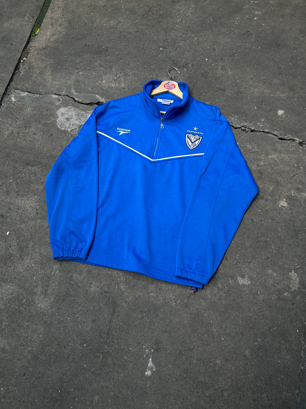 Buzo Velez Topper 2007 Azul Original