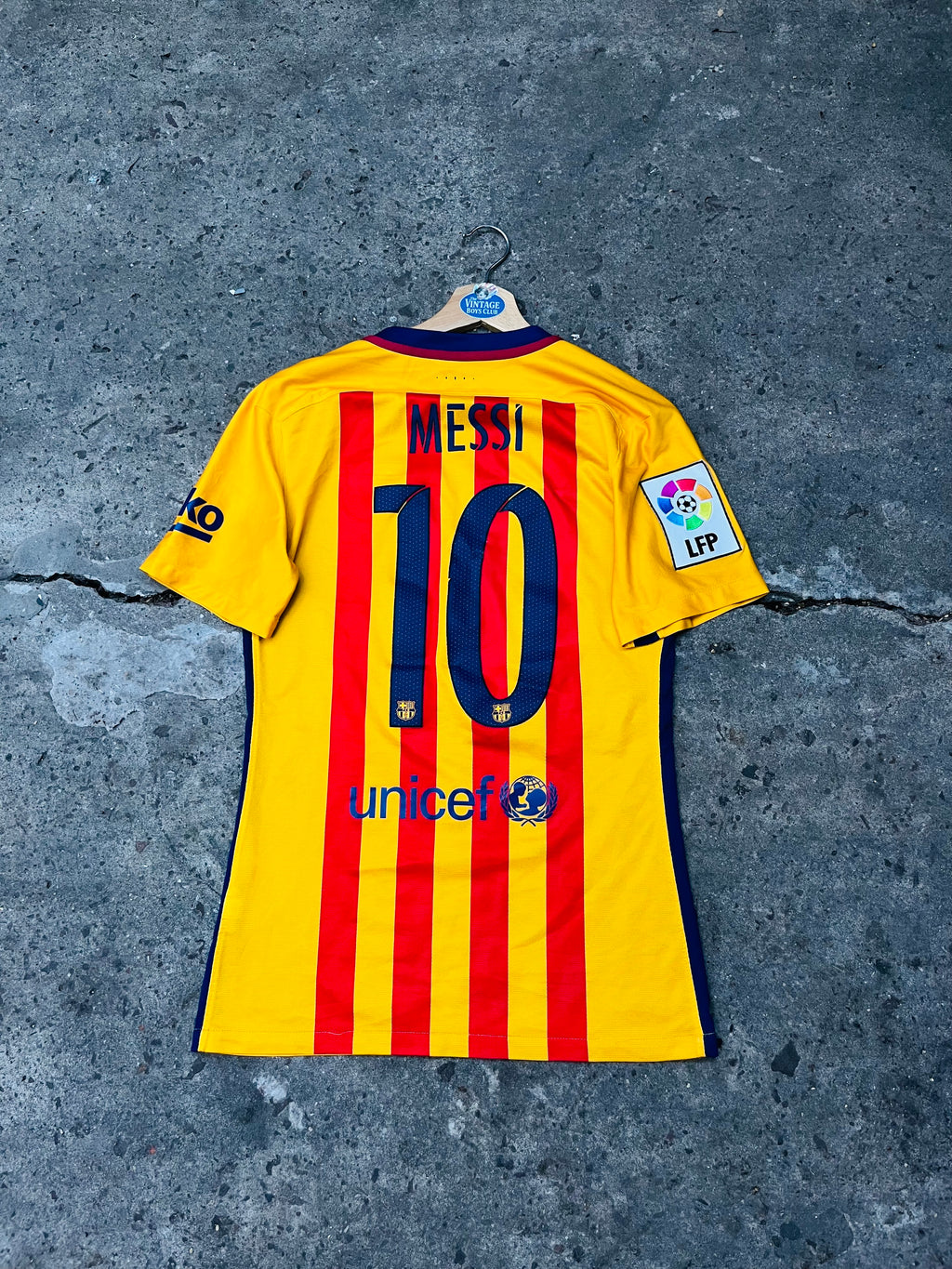 Camiseta Barcelona 2015 De Messi Suplente Original