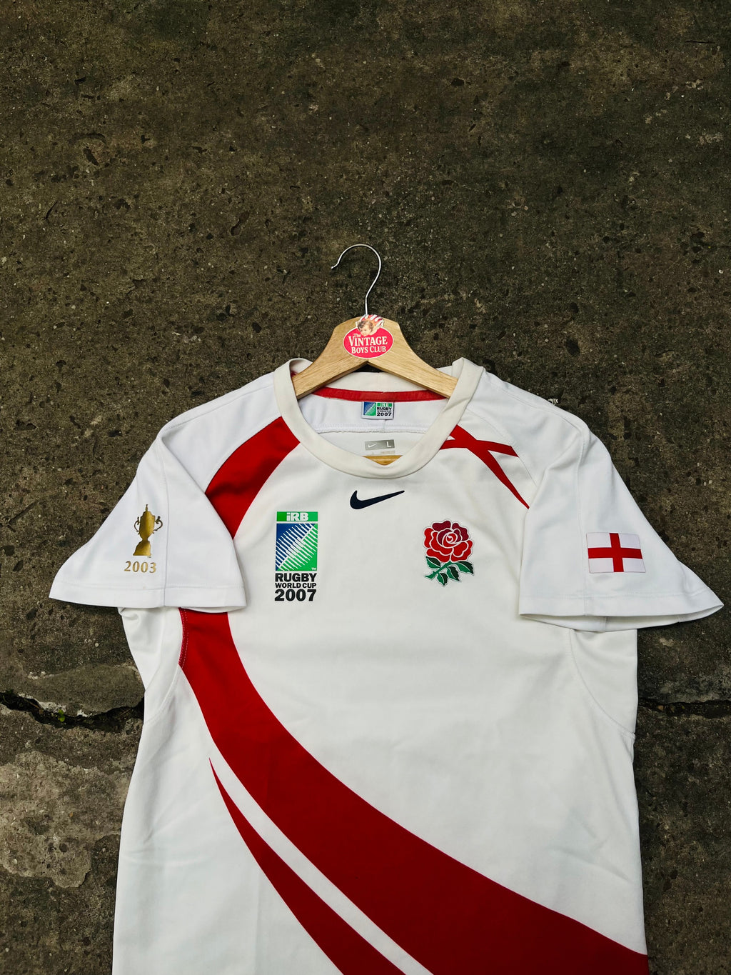 Camiseta Inglaterra Mundial 2007 Nike Original