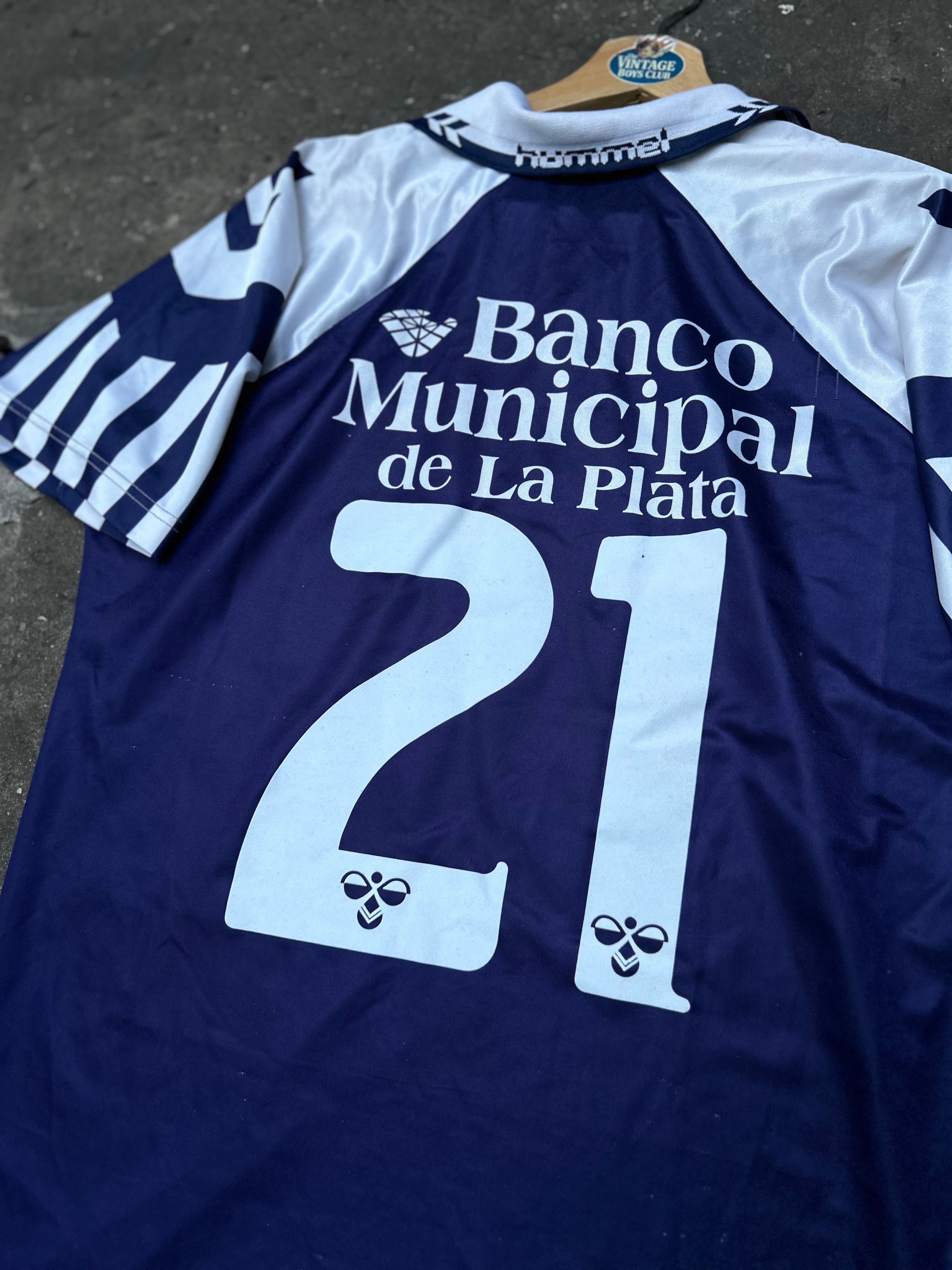 Camiseta Gimnasia Del 96' de Juego de Pedro Troglio
