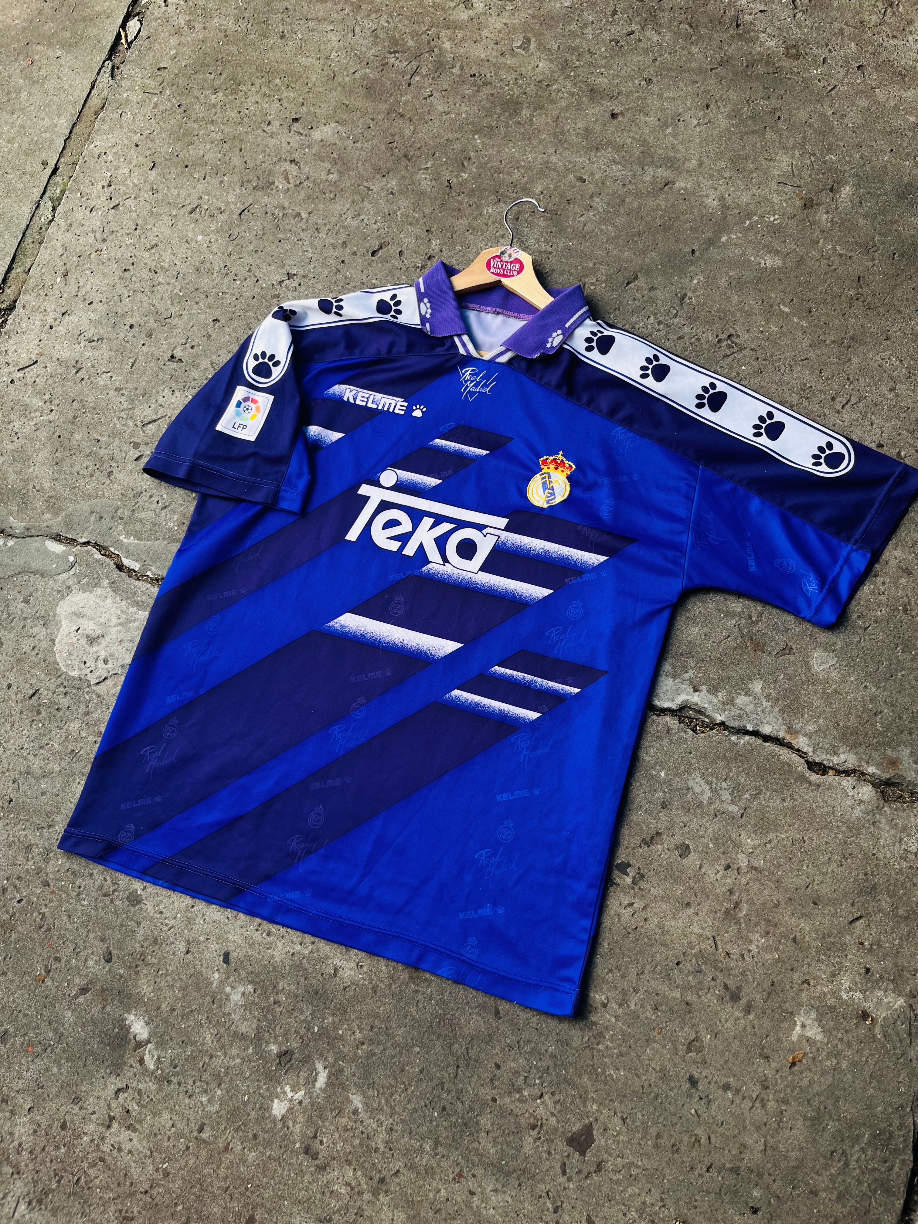 Camiseta Real Madird Kelme Suplente Violeta Original