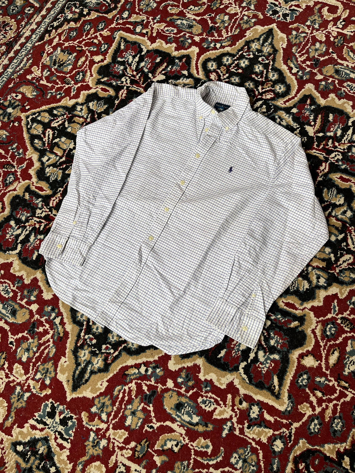 Camisa Polo Ralph Lauren Cuadrille Original