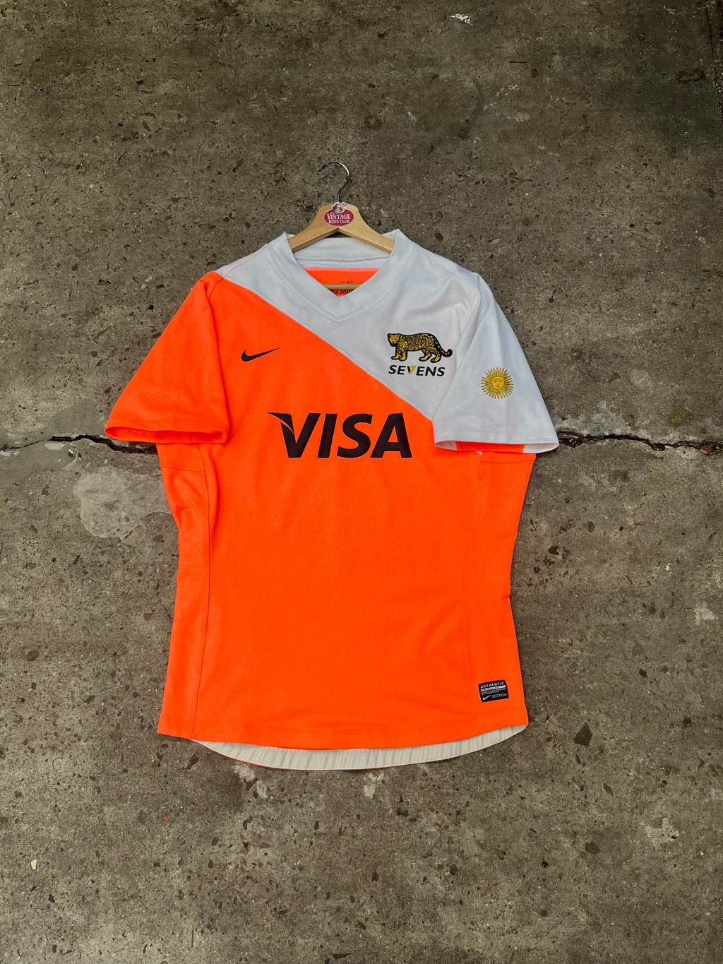 Camiseta Los Pumas Versión Jugador Naranja Original