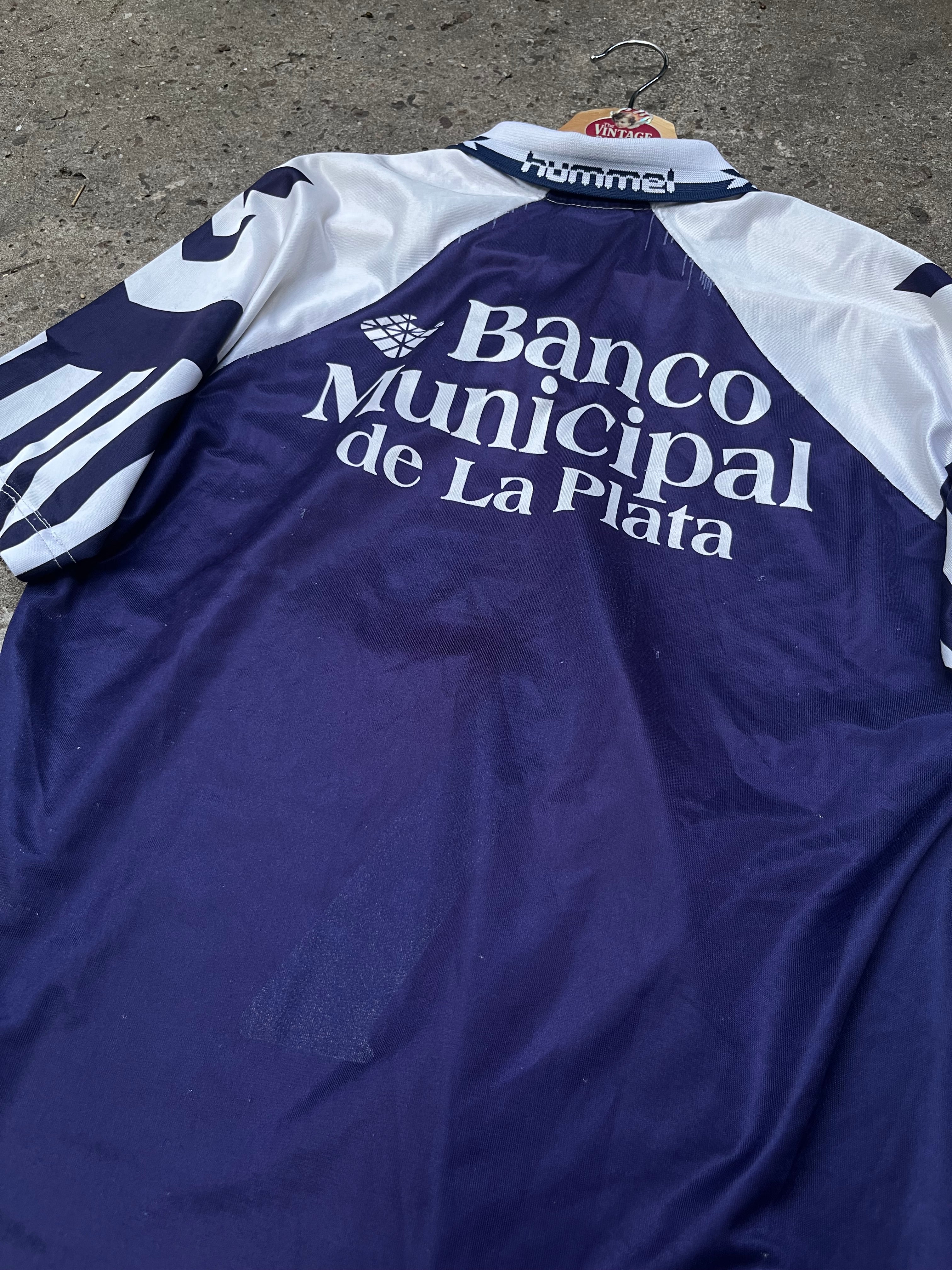 Camiseta Gimnasia Hummel 1996 Suplente Original