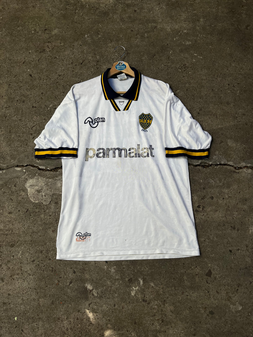 Camiseta Boca 96' Olan Suplente Original