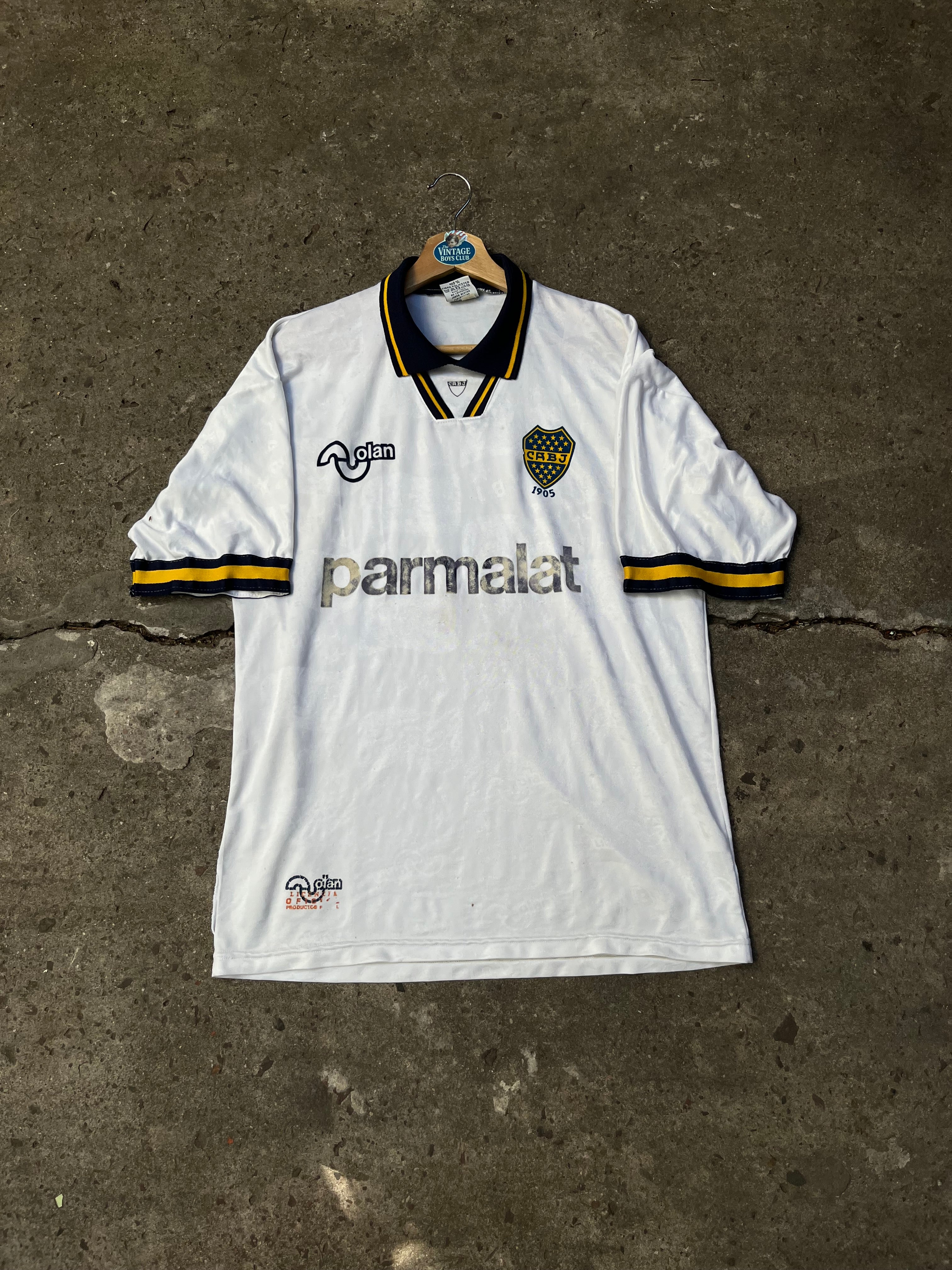 Camiseta Boca 96' Olan Suplente Original