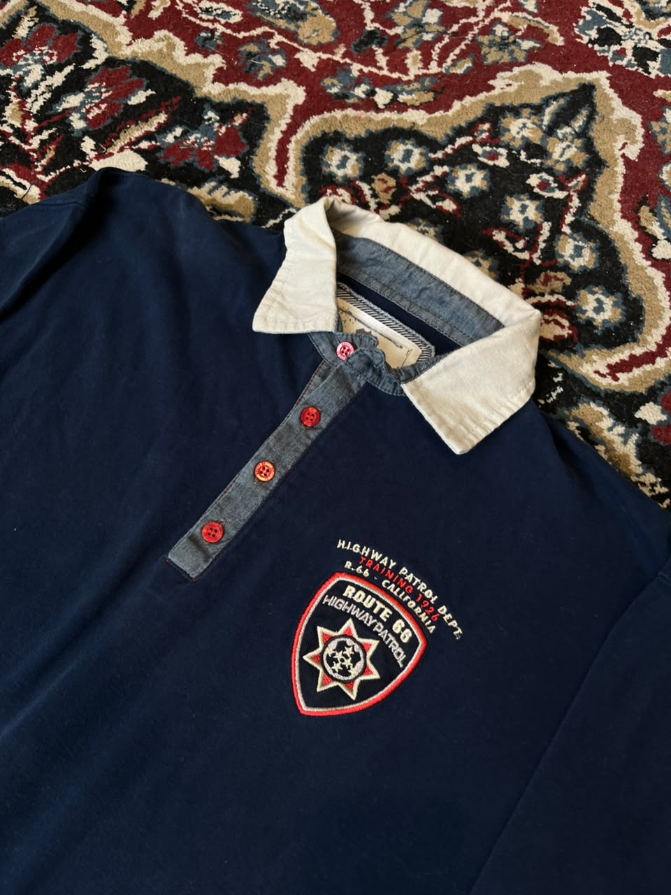 Buzo Polo Patrulla California Route 66 Oficial
