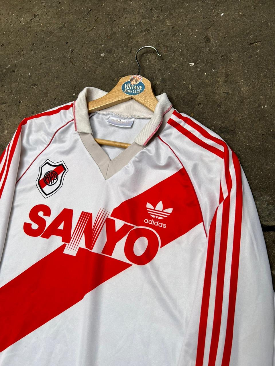 Camiseta de River Plate Titular año 1993 Manga Larga Original