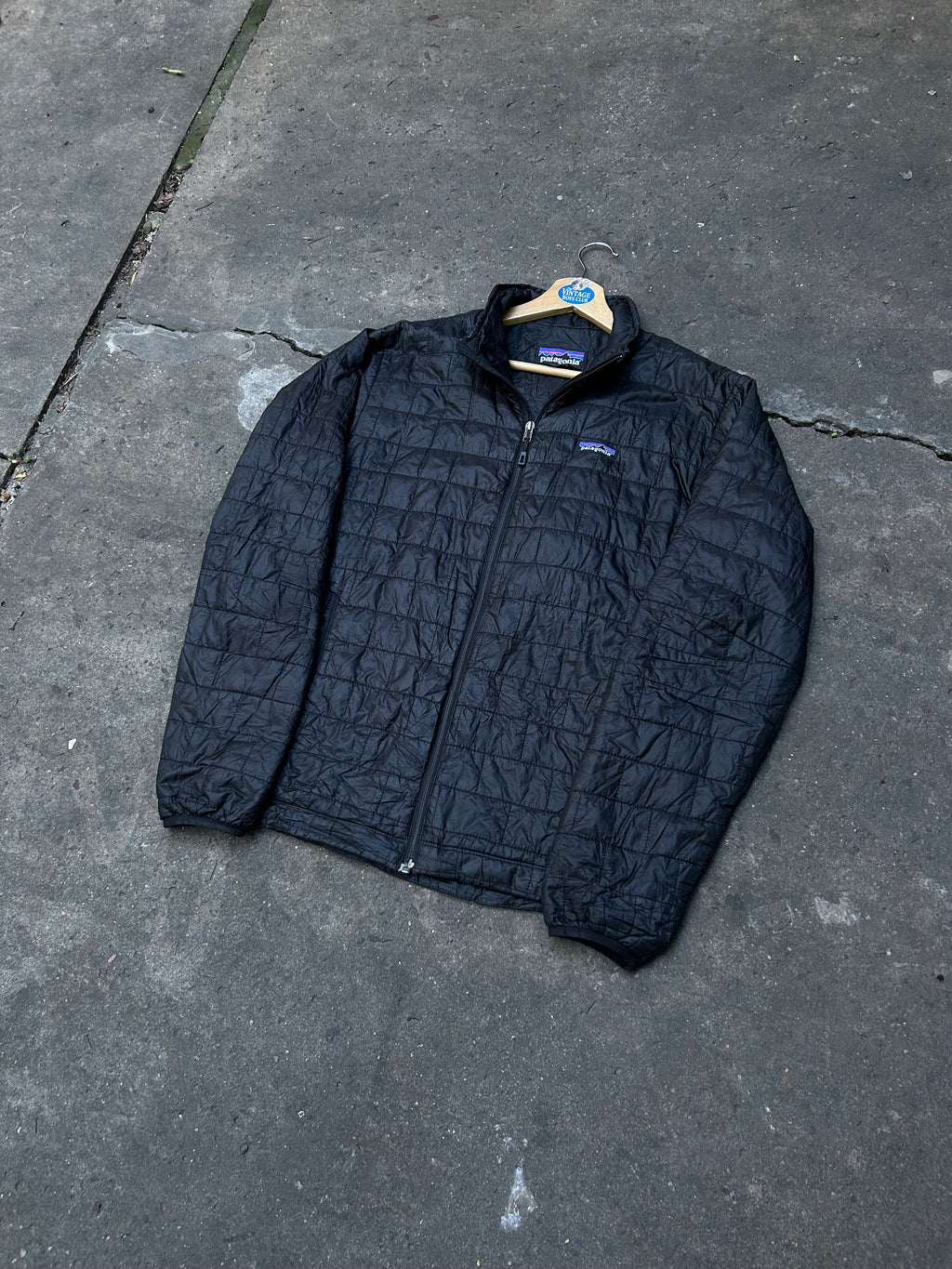 Campera Puffer Patagonia Negra Original