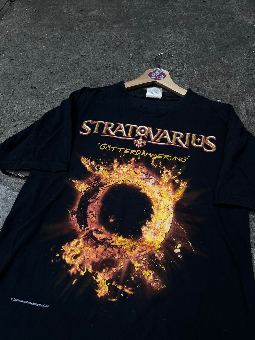 Remera Stratovarius 2005 Gira Original