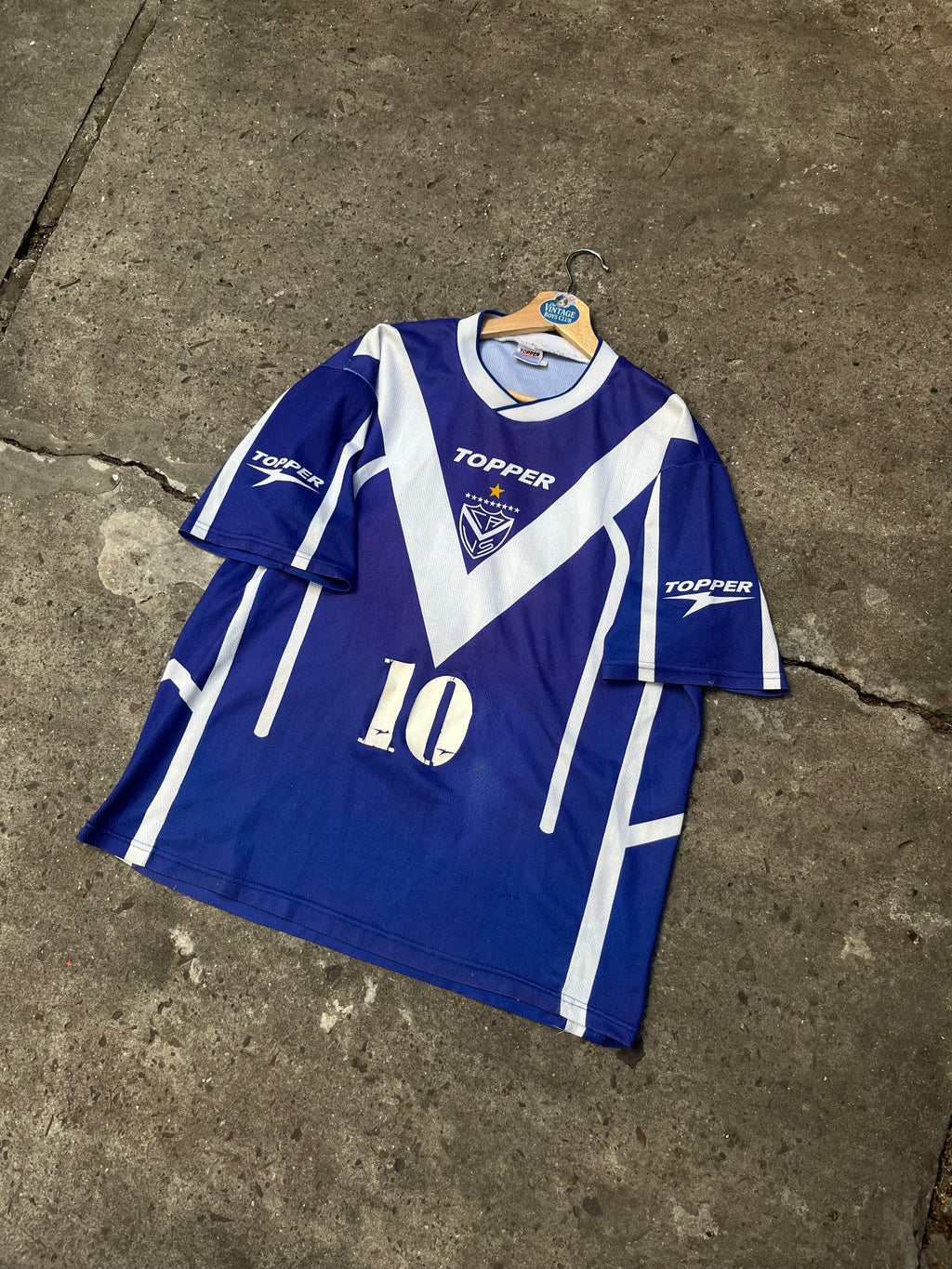 Camiseta Velez 2006 Topper de Inferiores de Juego