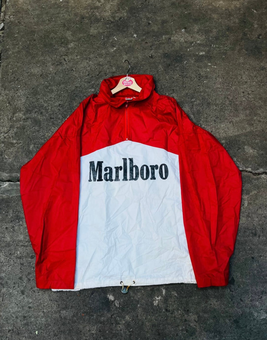 Buzo Marlboro 90s Vintage Impermeable Original
