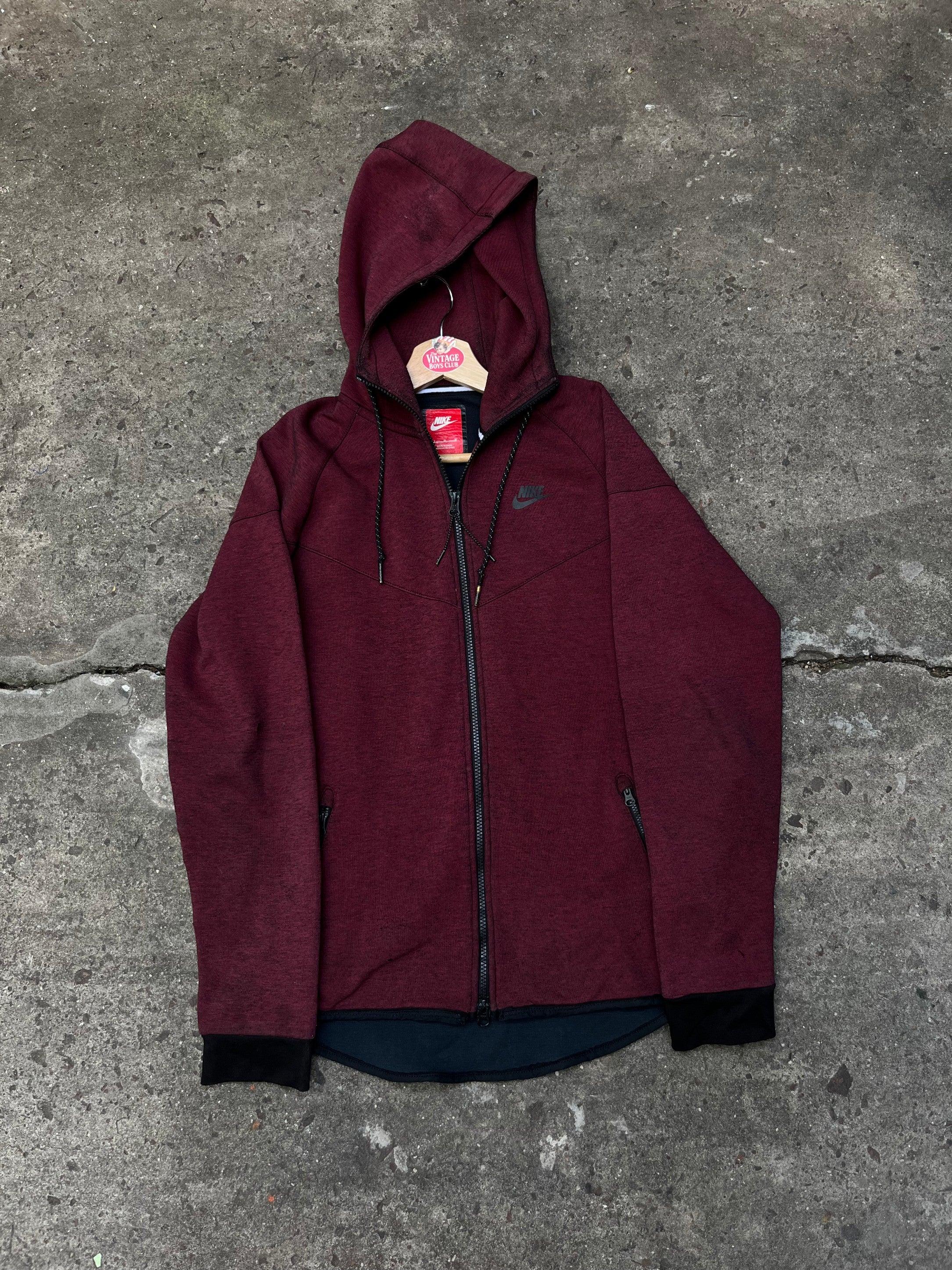 Campera Nike Tech Bordo Original