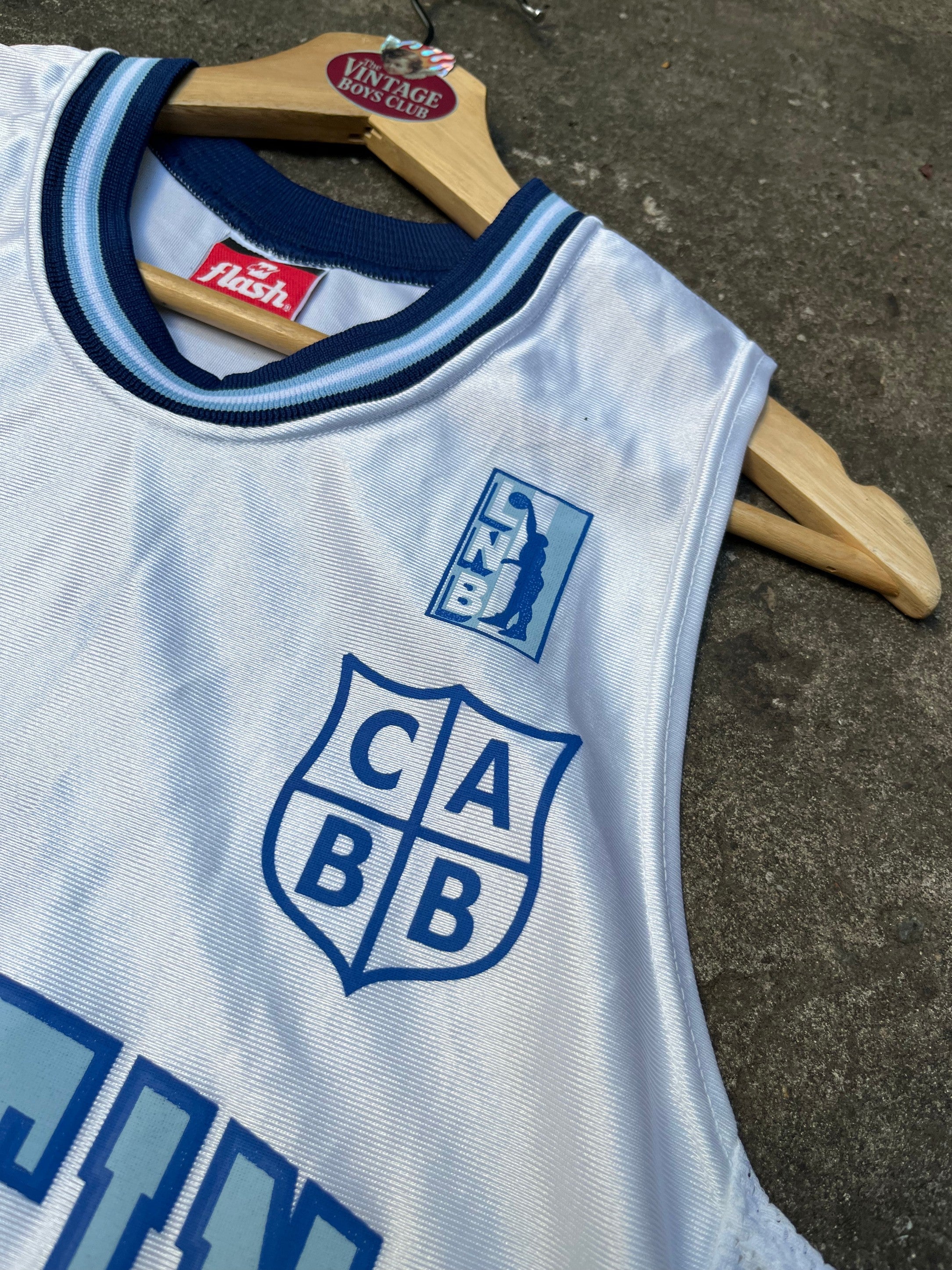 Camiseta Argentina Básquet Copa Visa 99' Flash Original