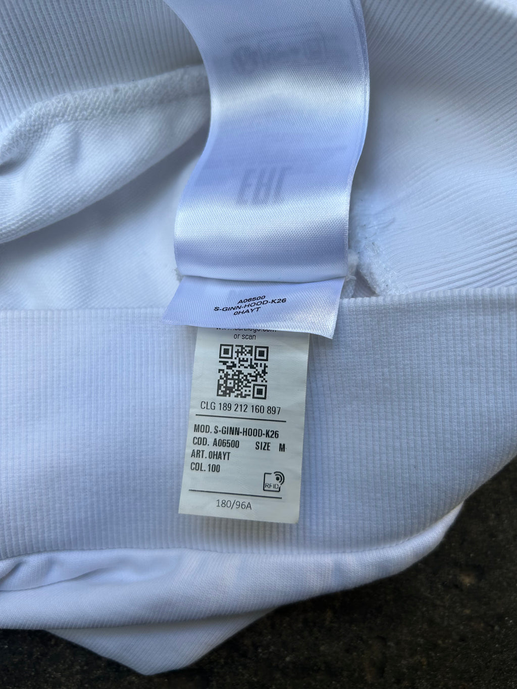 Buzo Diesel Type 55 Blanco Original
