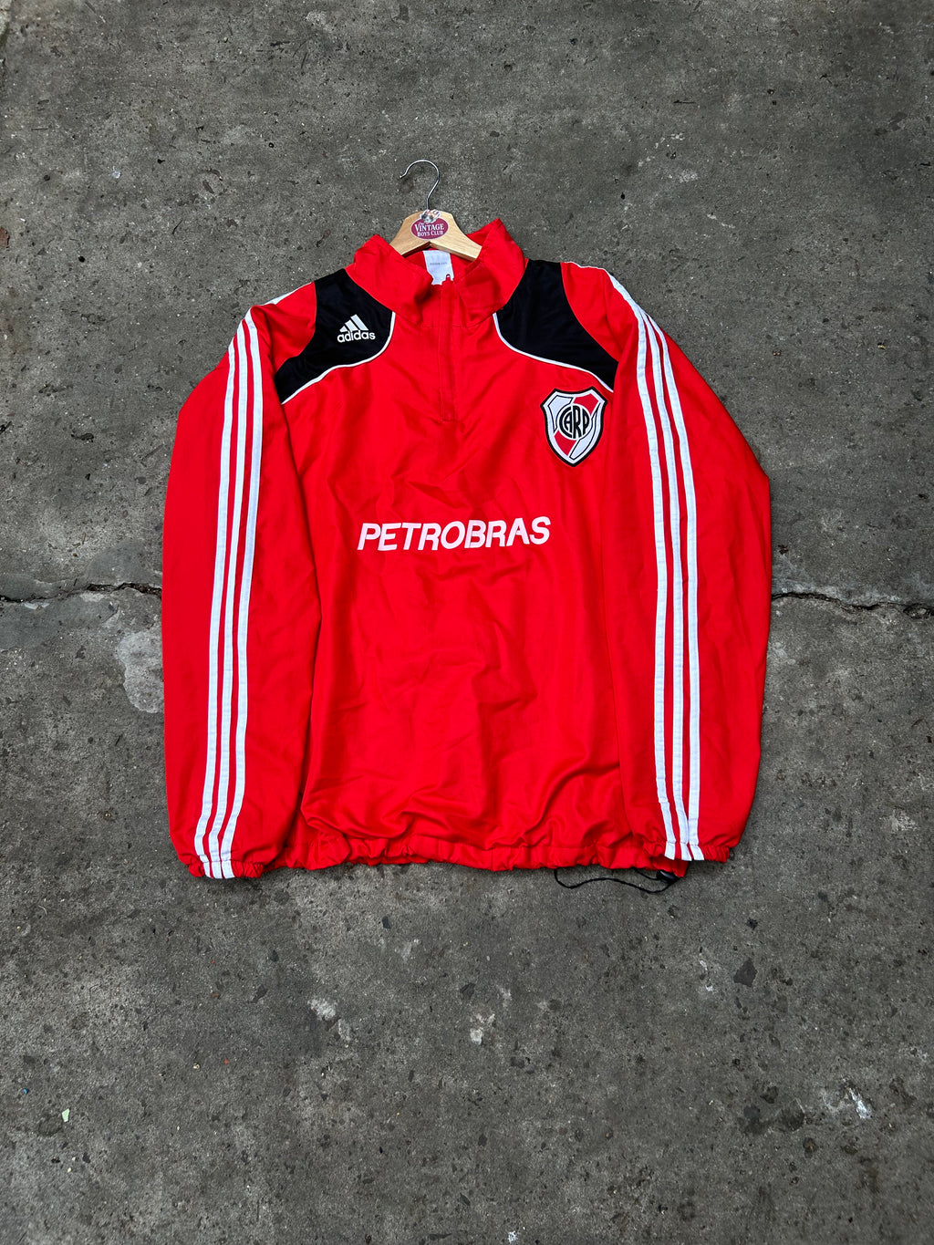 Buzo River 2009 Rojo Rompeviento