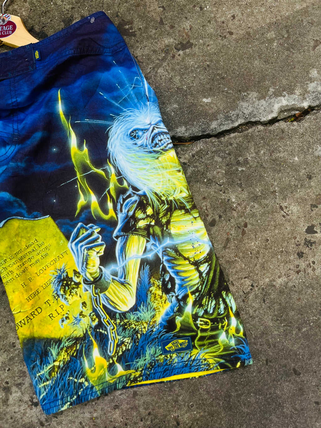 Malla Iron Maiden Vans Original