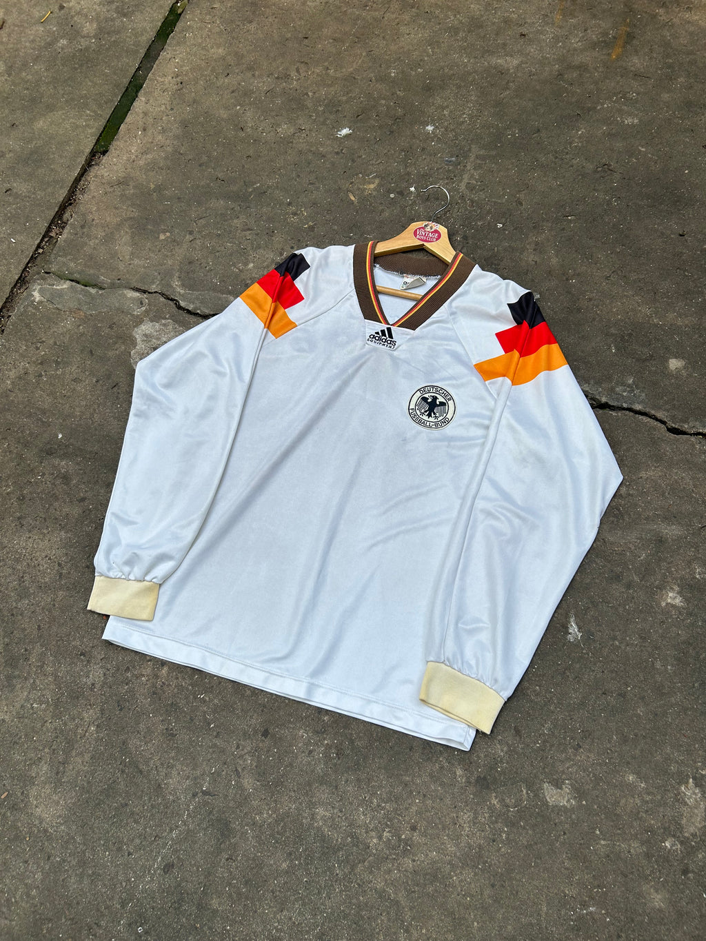 Camiseta Alemania 93' Titular Manga Larga Original