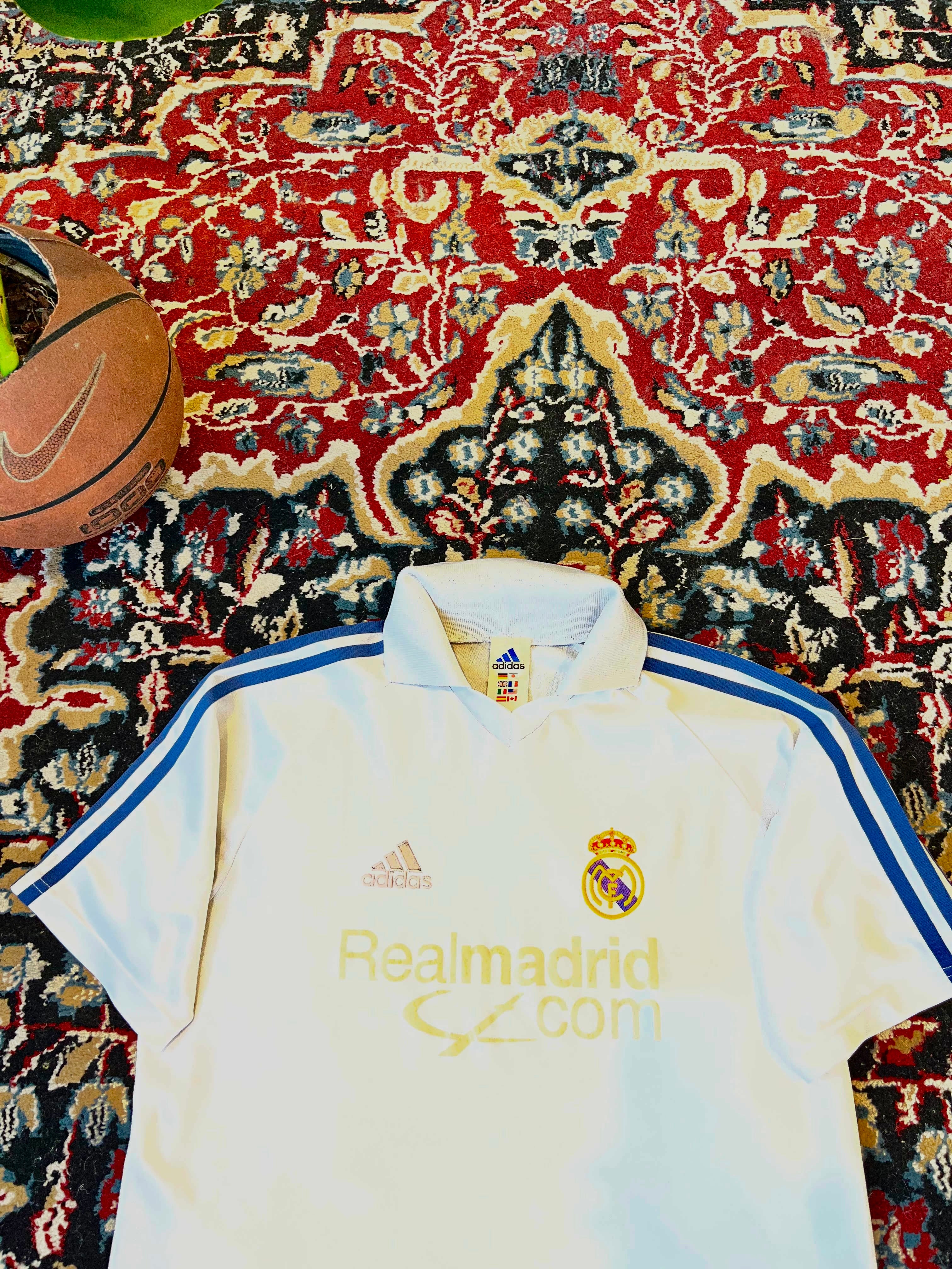 Camiseta Real Madrid 2001 Titular Original