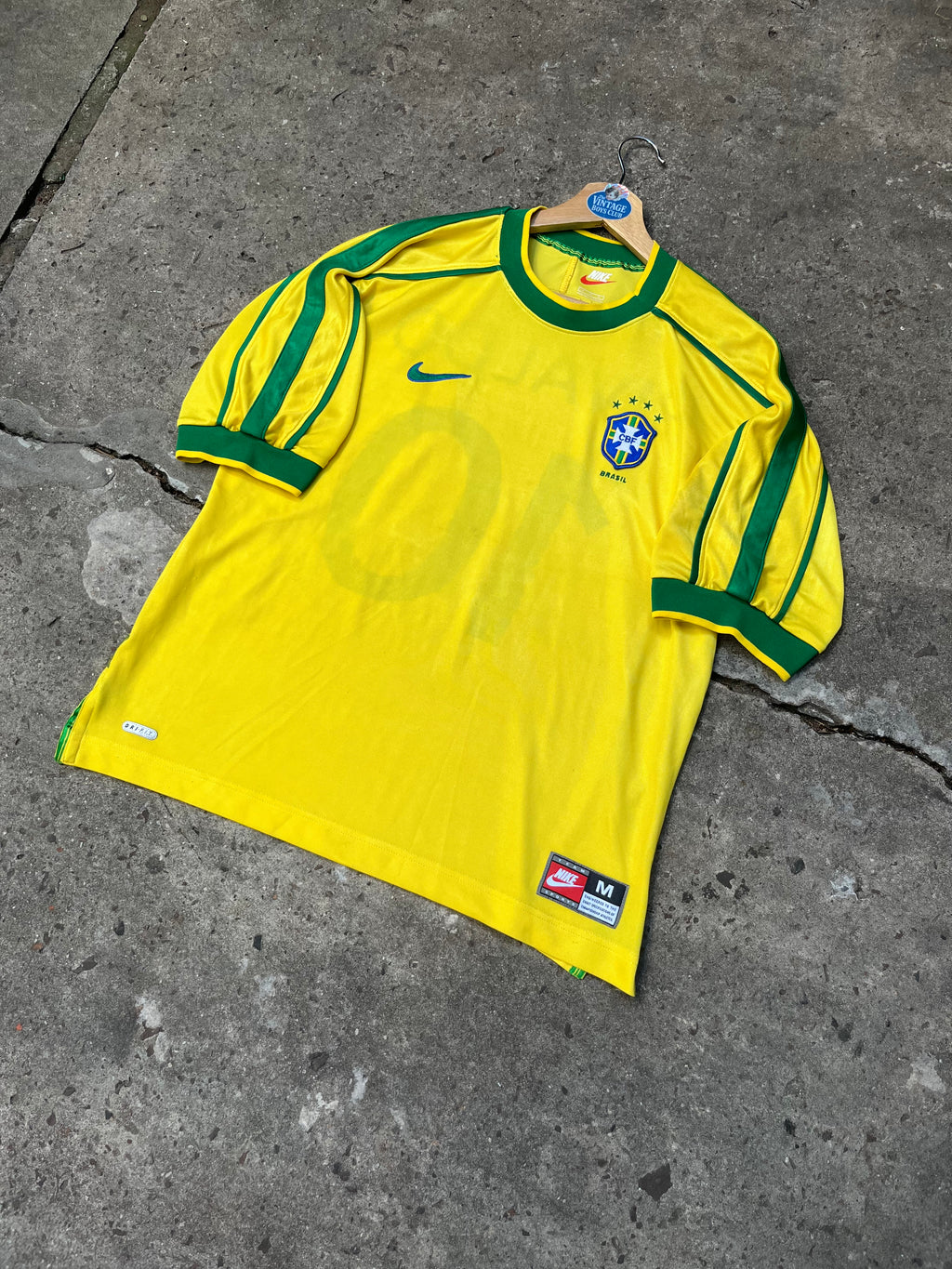 Camiseta Brasil 1998 De Rivaldo Original