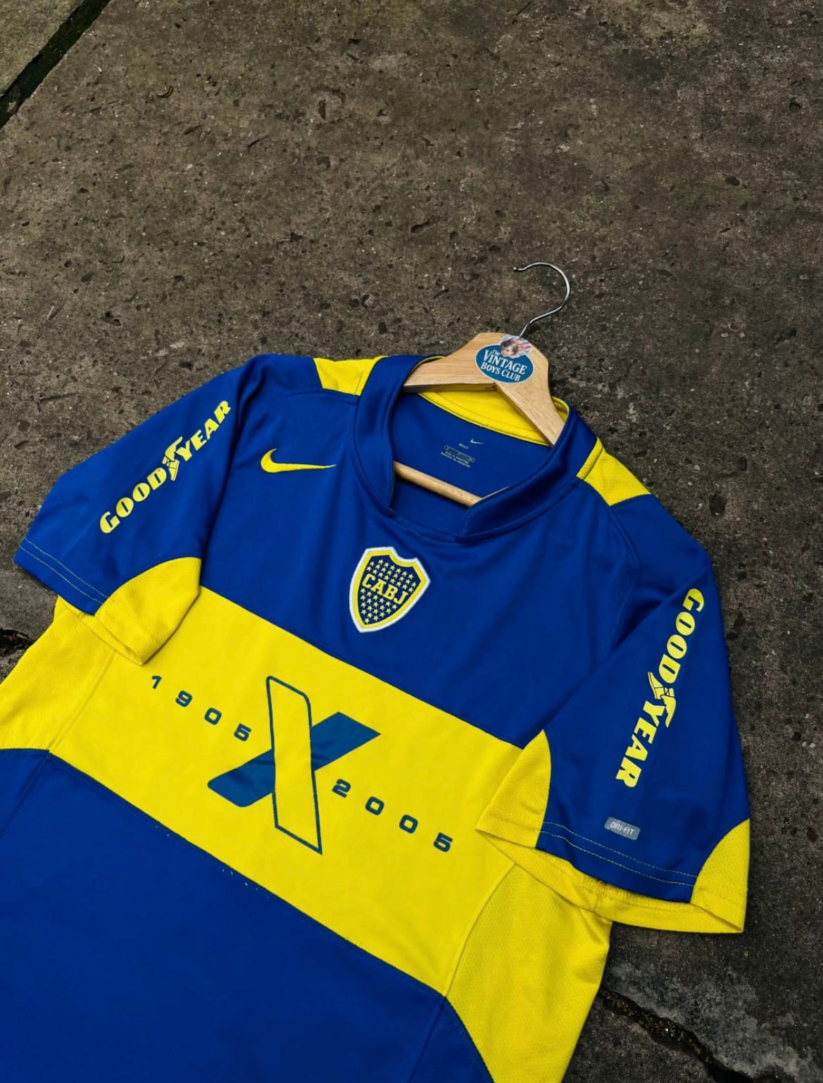 Camiseta Boca Xentenario 2005 Titular Original